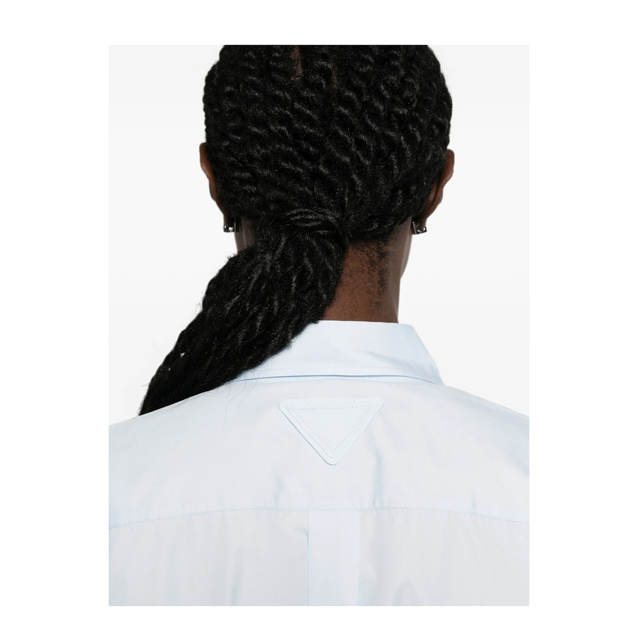 MAYFEYR - Prada - Poplin Shirt With Knot Detail - P470JRSOOO1XV2F0M10