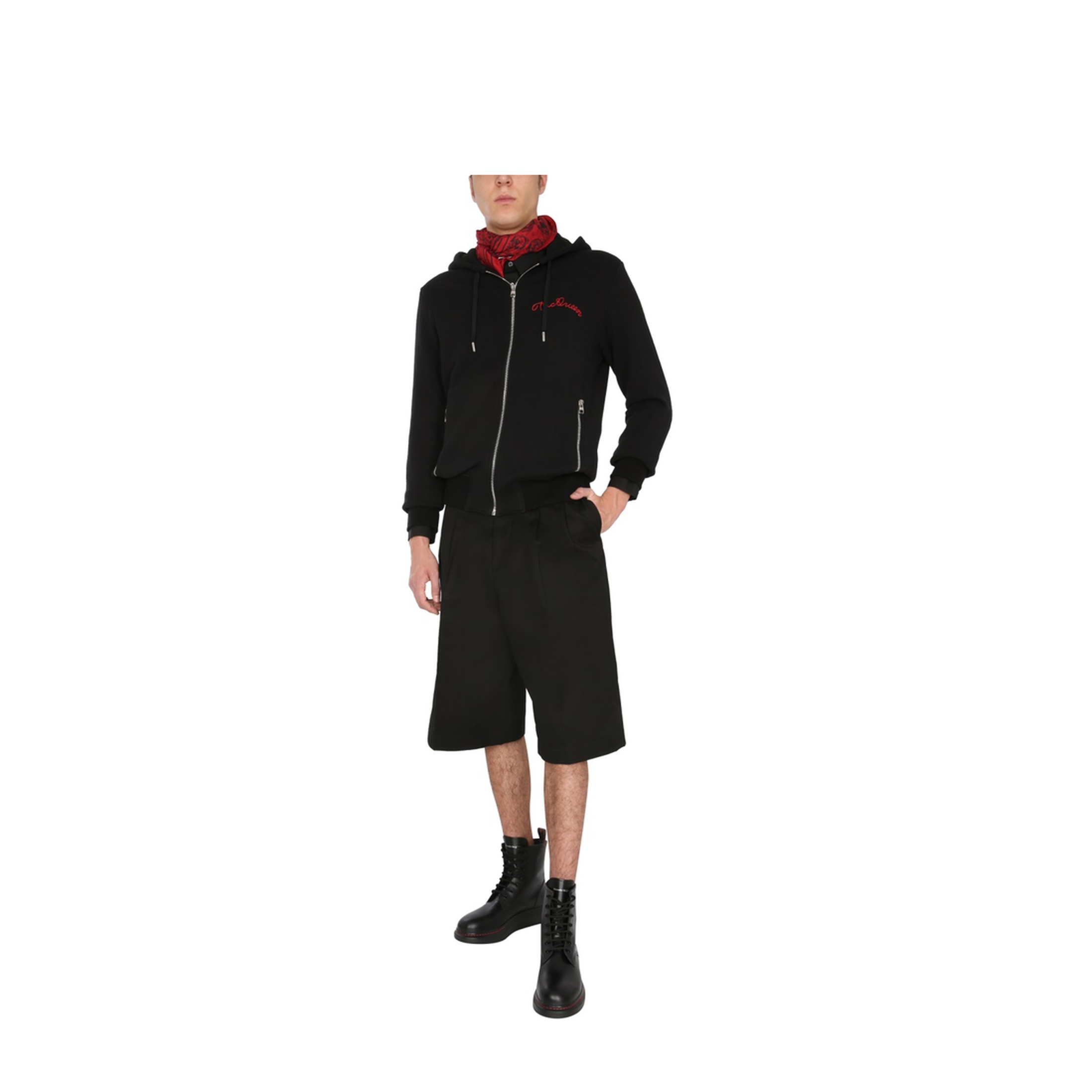 Hooded Sweatshirt with Zip