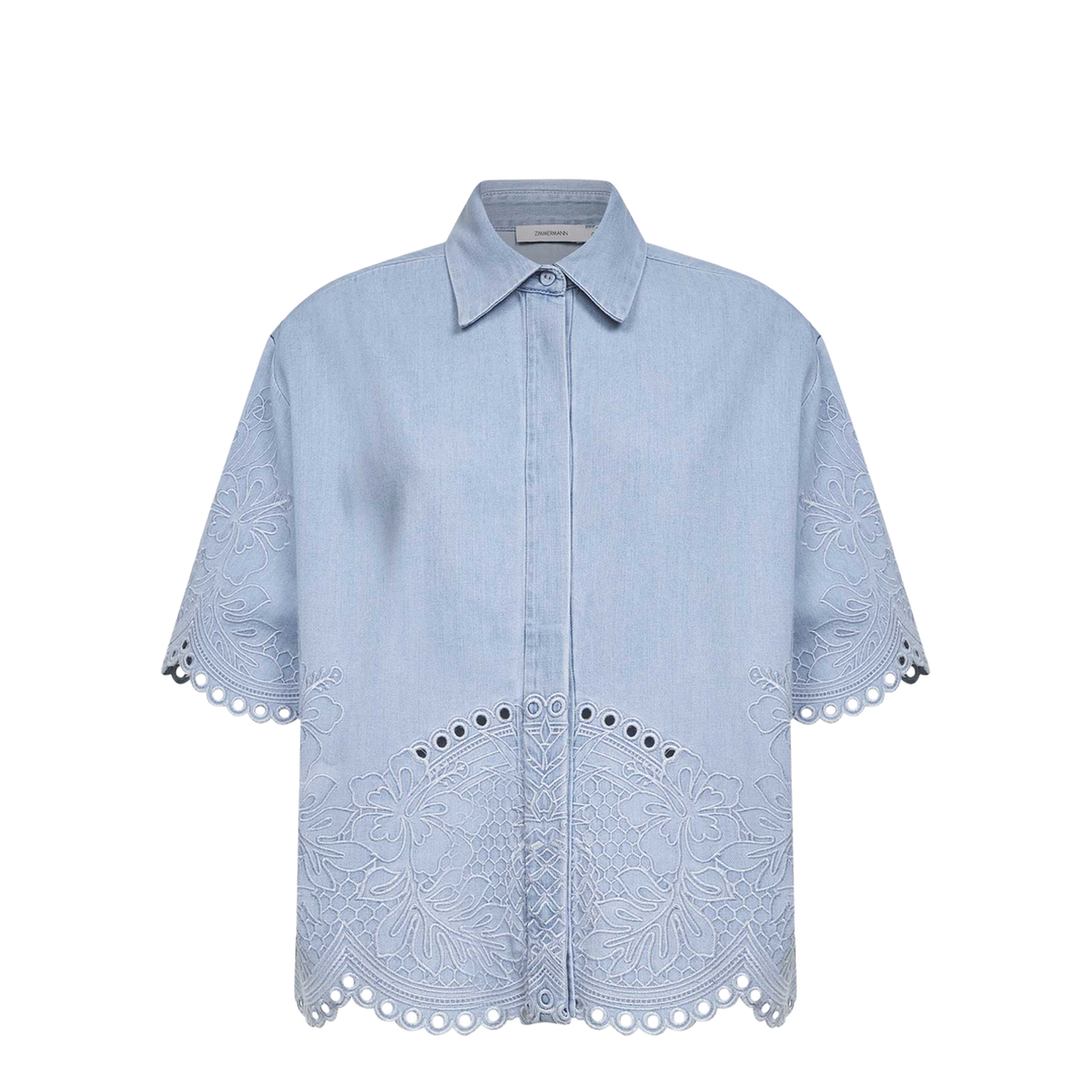 Daylight Embroidered Denim Shirt