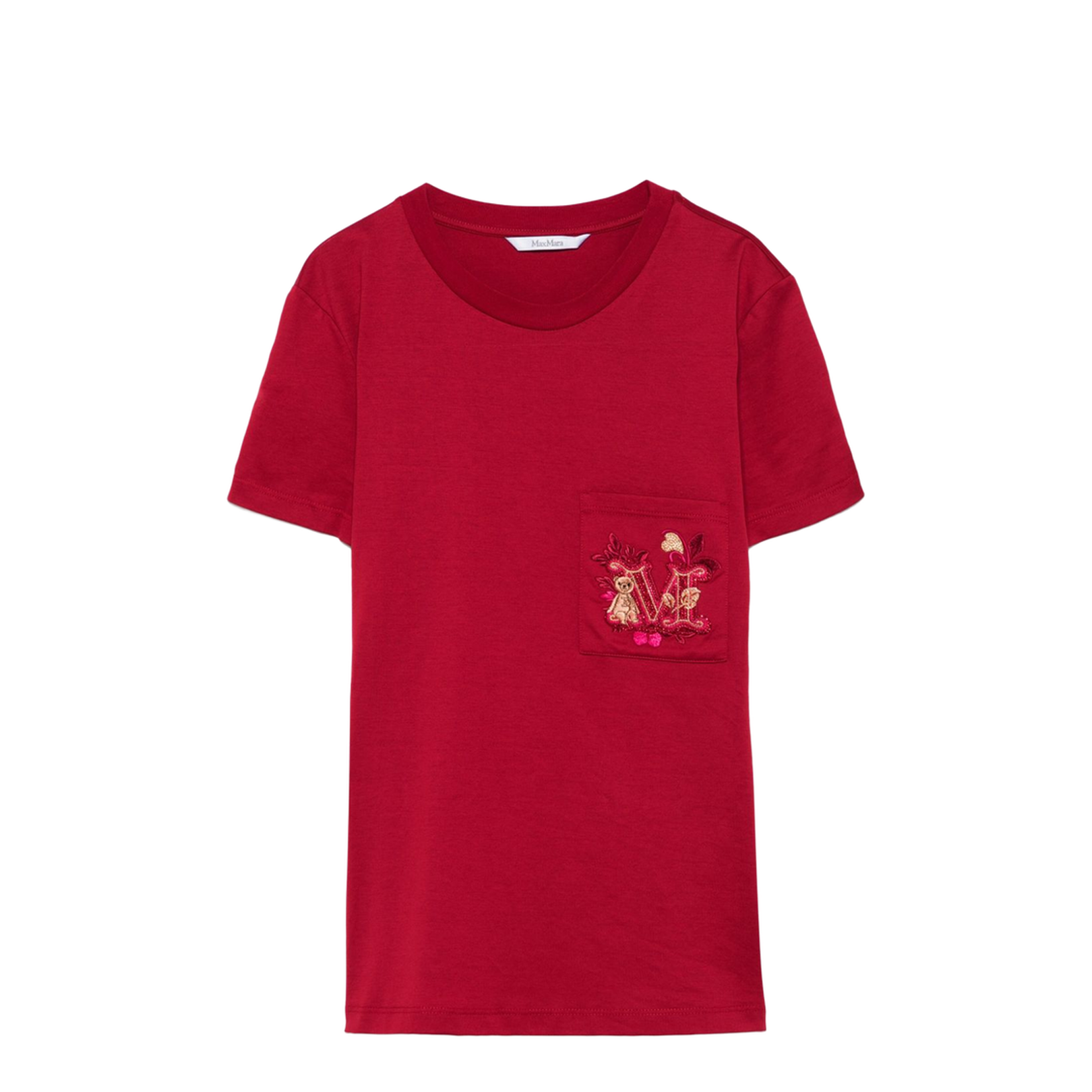 Logo Cotton T-Shirt in Pink
