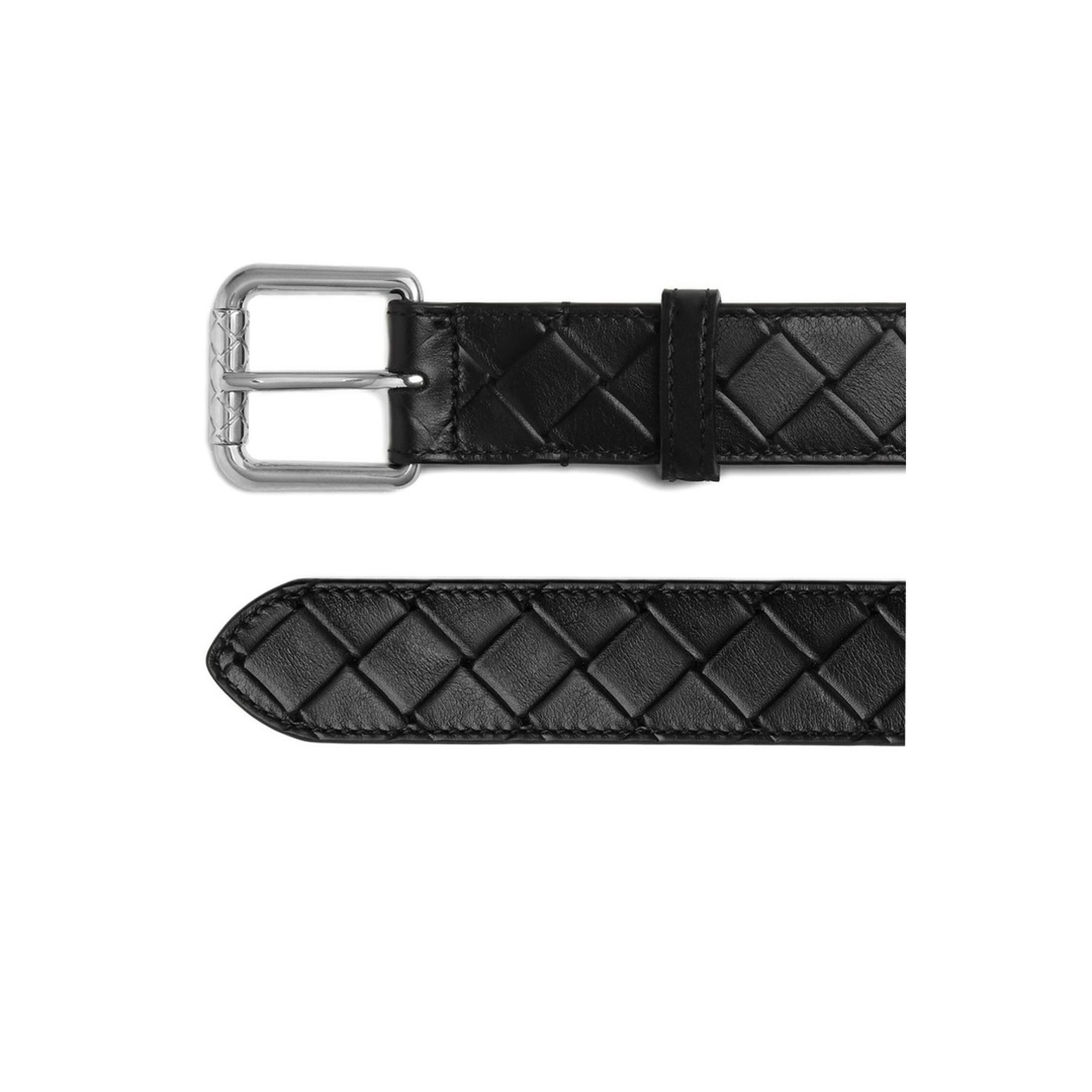 Braided Leather Belt