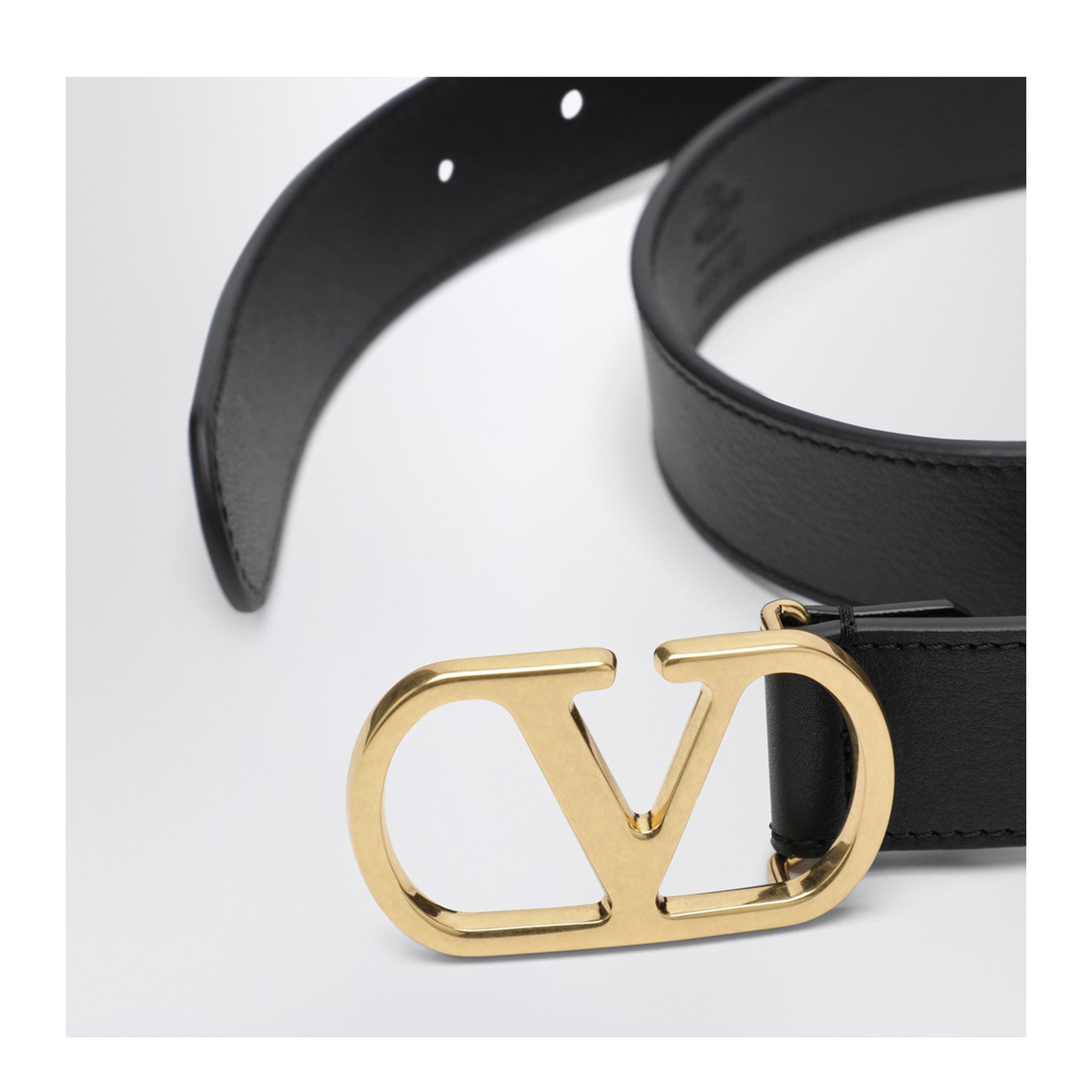 Vlogo Signature Leather Belt