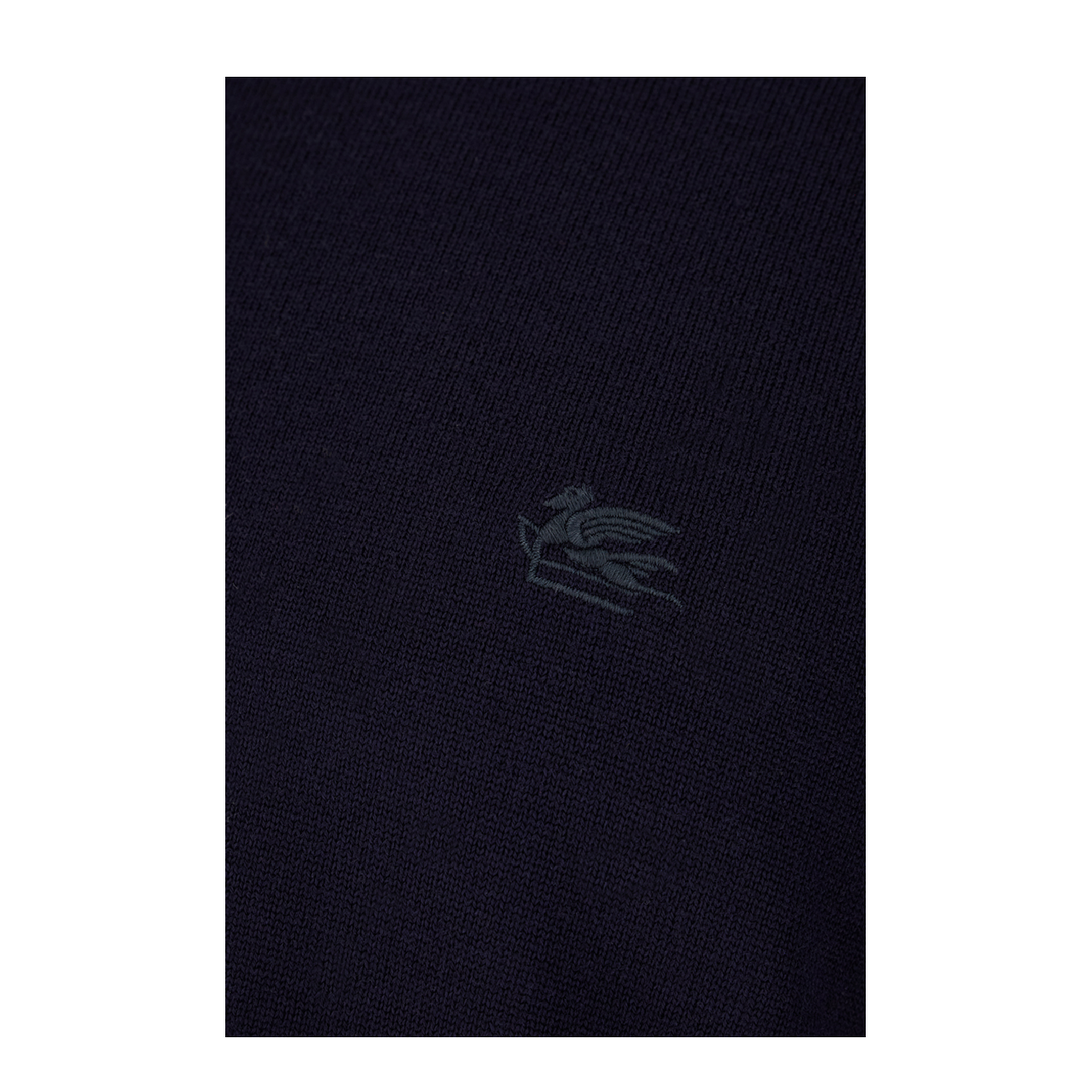 Wool Sweater Embroidered Logo