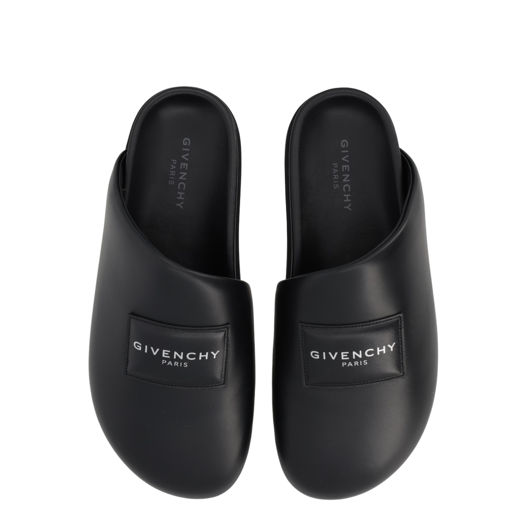 MAYFEYR - Givenchy - Black Leather Slippers - BH302NH1XM001