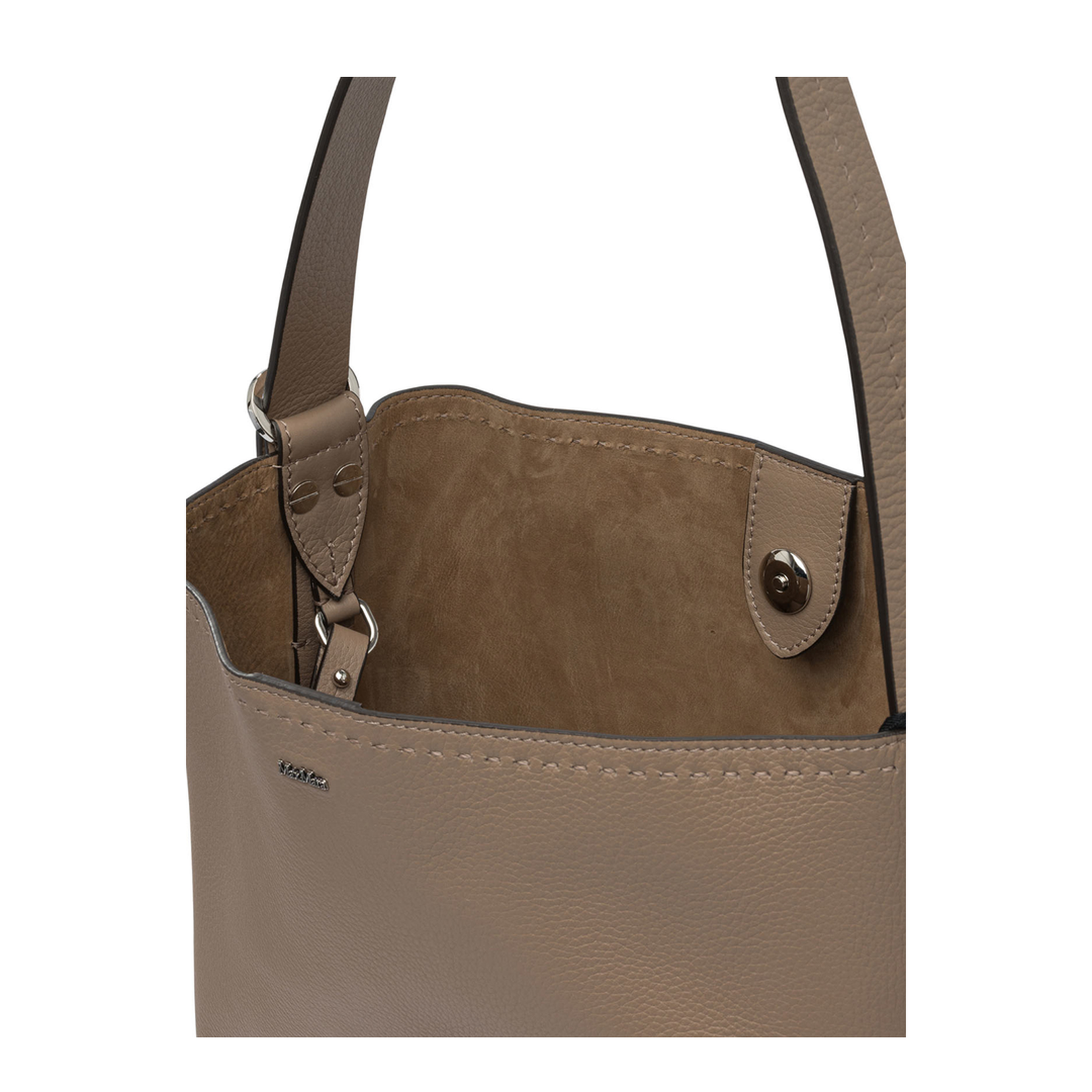 Brown Cow Leather Shoulder Bag