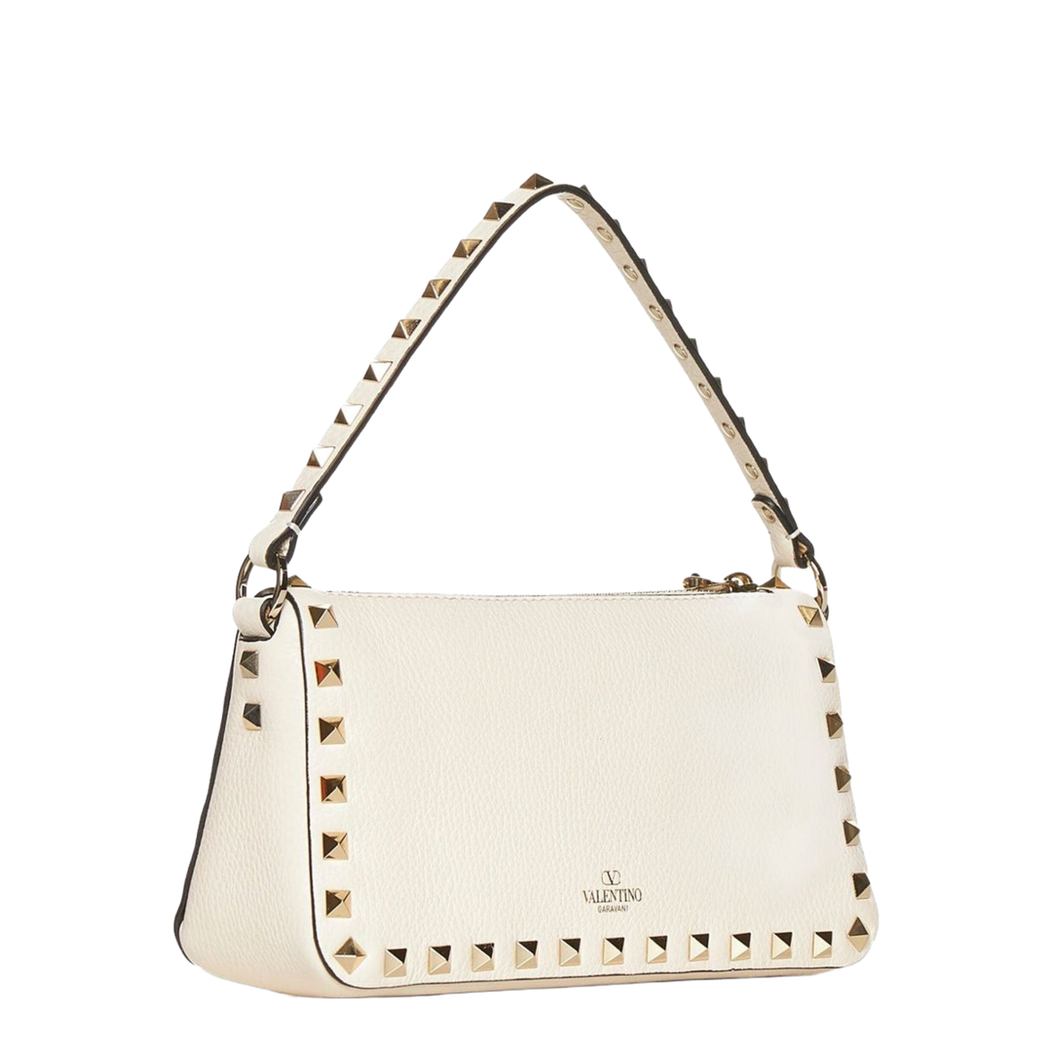 Rockstud Small Leather Shoulder Bag