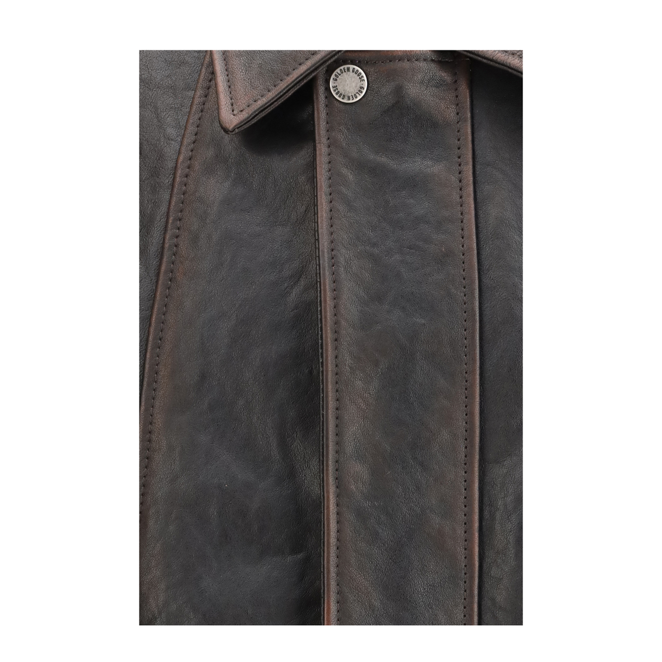 MAYFEYR - Golden Goose - Nappa Leather Bomber Jacket - GMP02531P002301