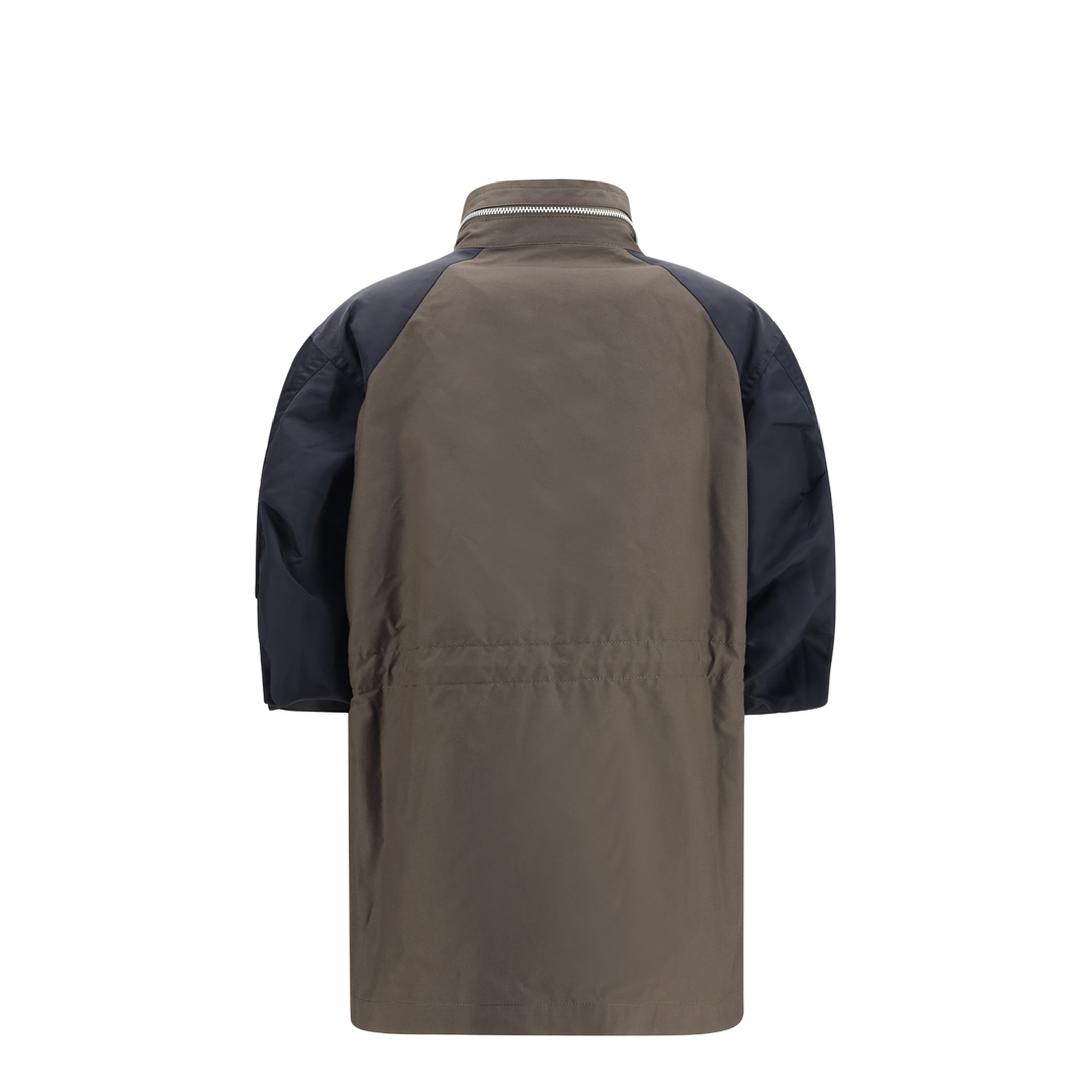 MAYFEYR - Sacai - Nylon And Cotton Jacket With Three-Quarter Sleeves - 2608576
