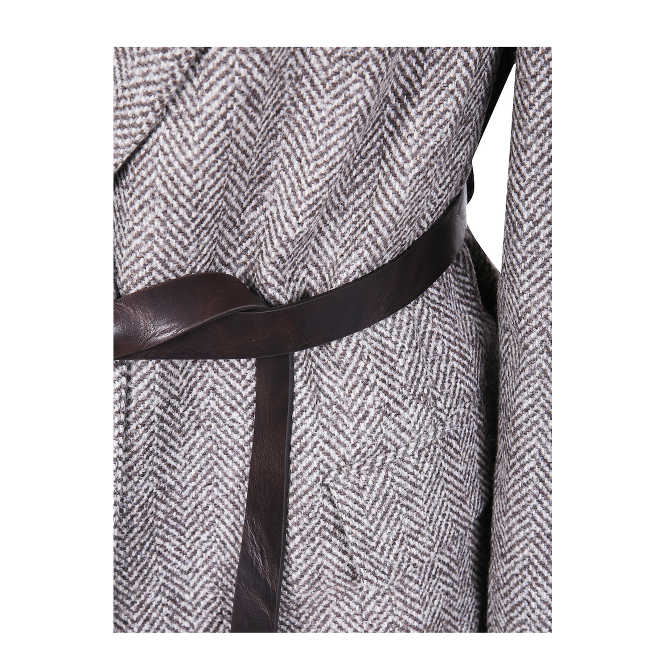 Belted Single Breasted Jacket