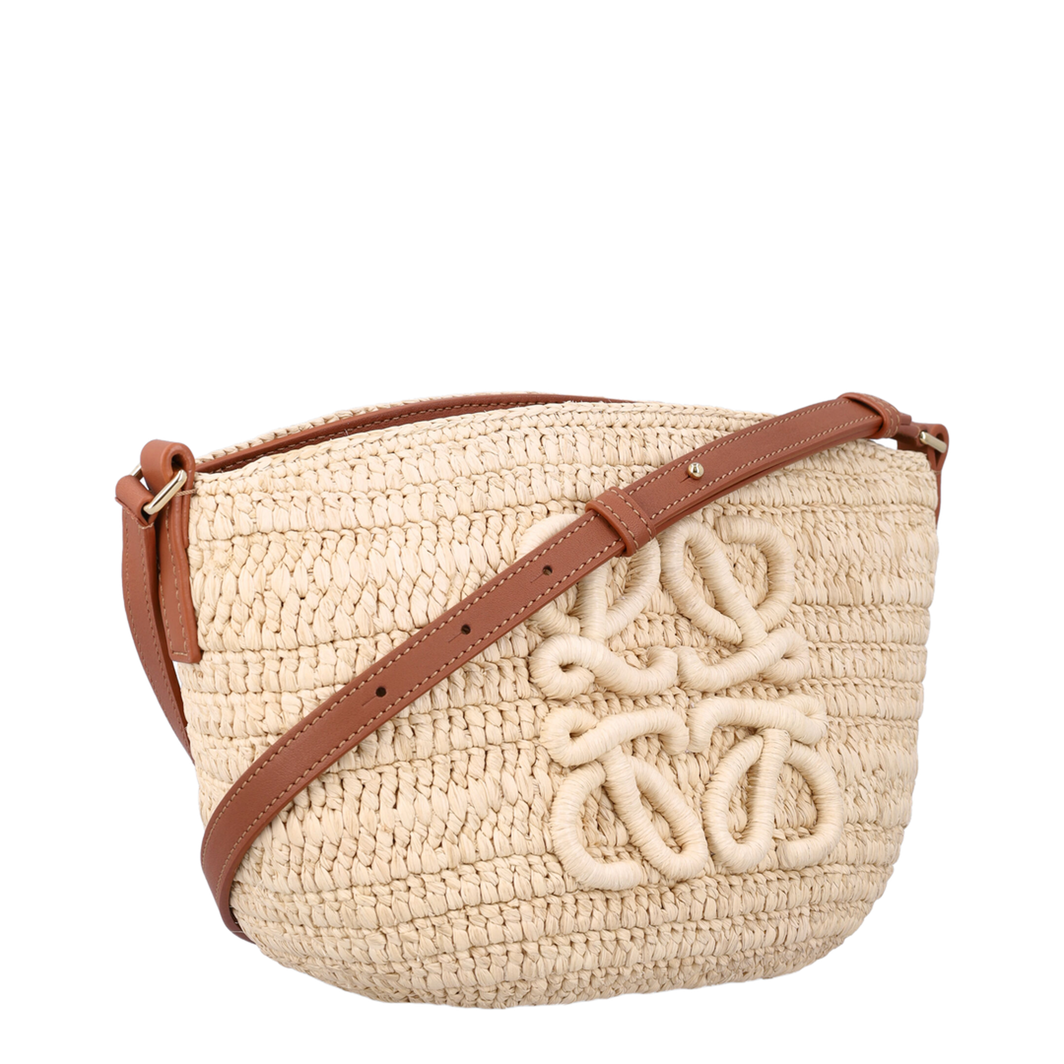 Eclipse Raffia Pochette