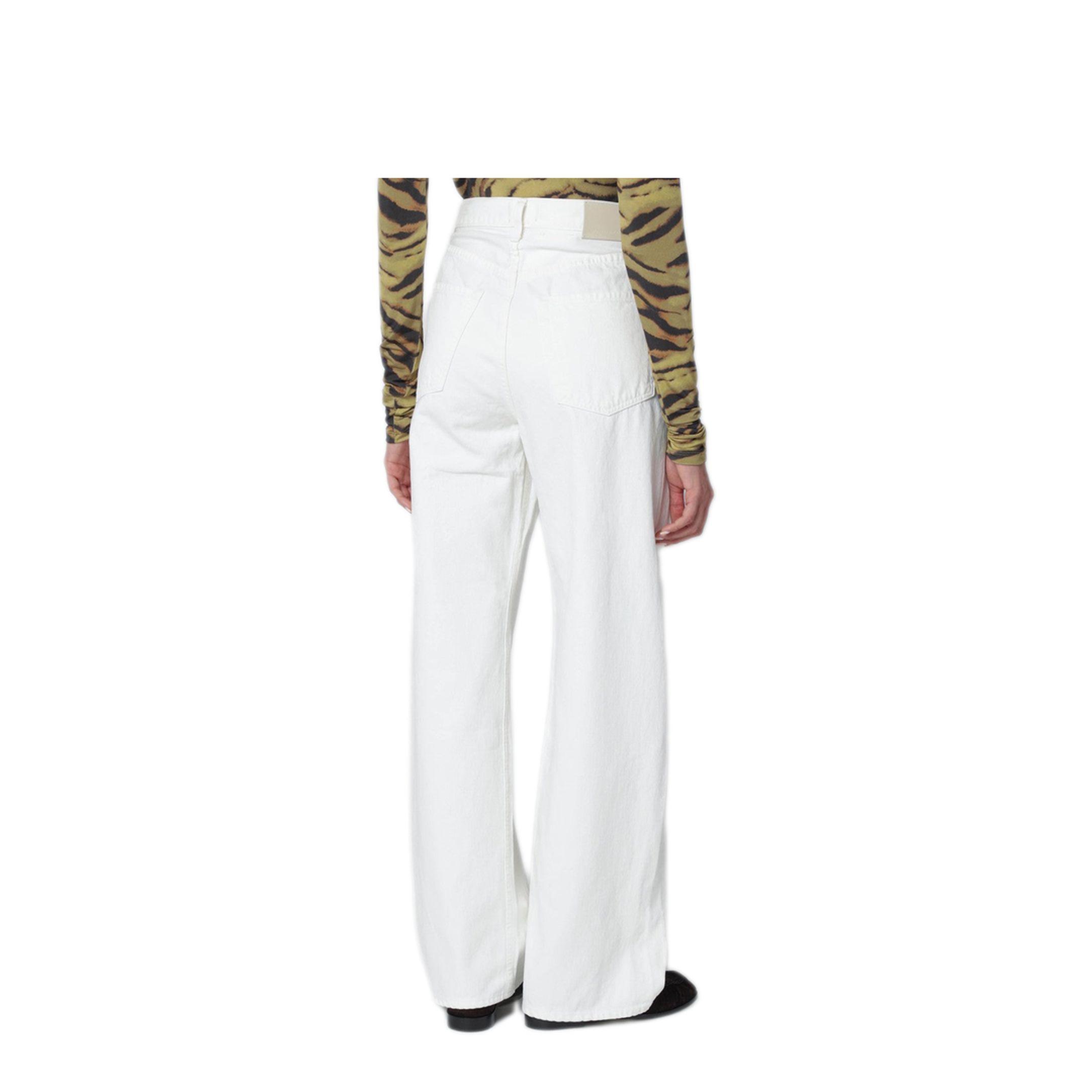 MAYFEYR - Citizens of Humanity - White Pashmina Ayla Baggy Jeans - 2053B1248PMINA