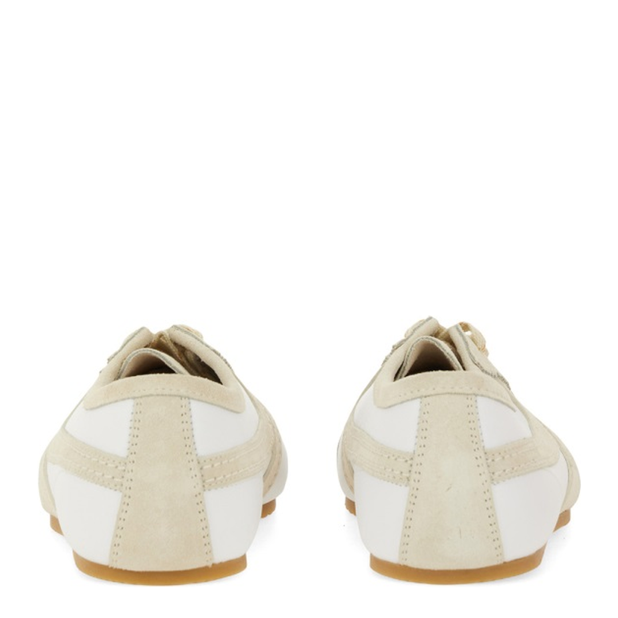 Leather and Suede Sneaker