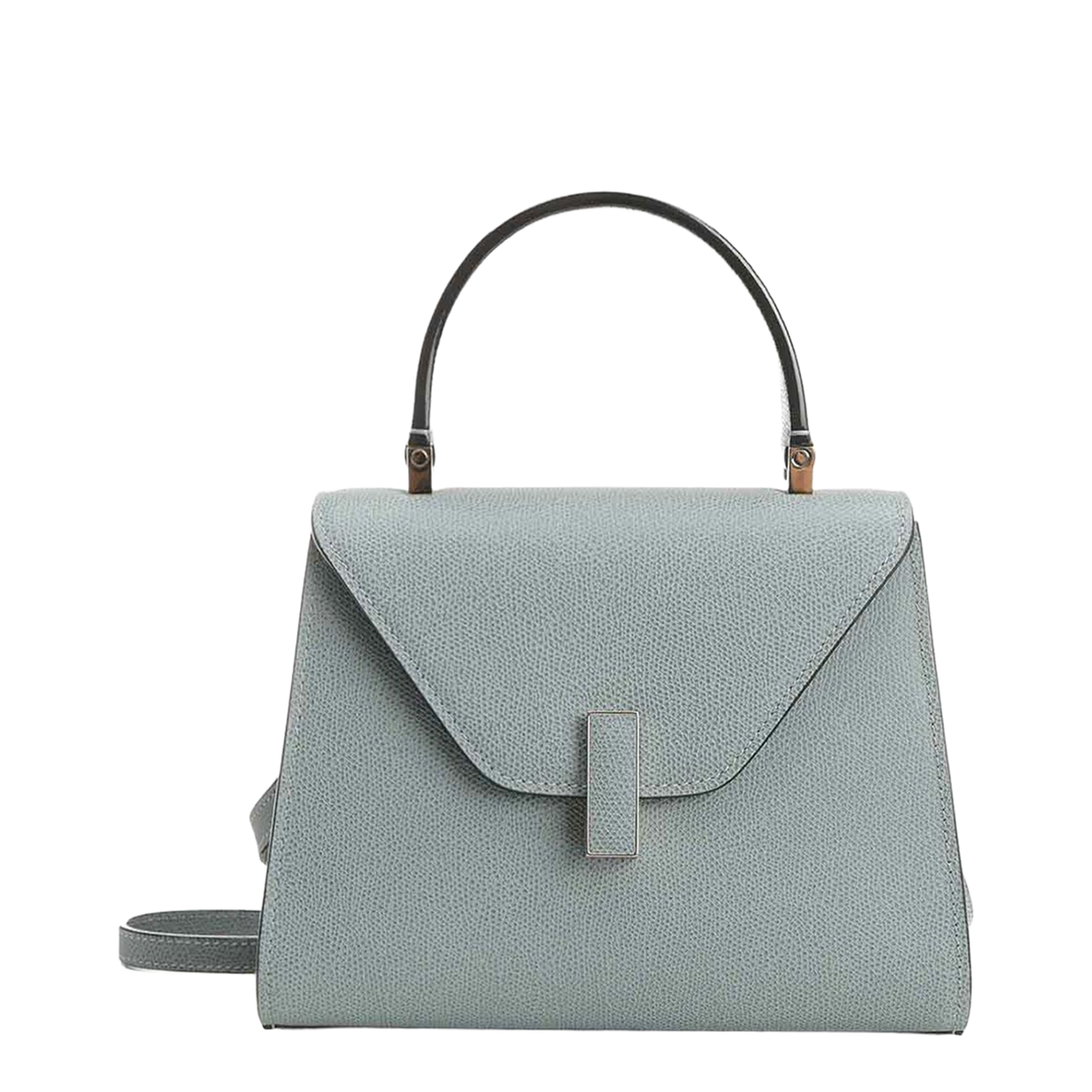 Iside Top Handle Mini Bag in Cerulean Blue