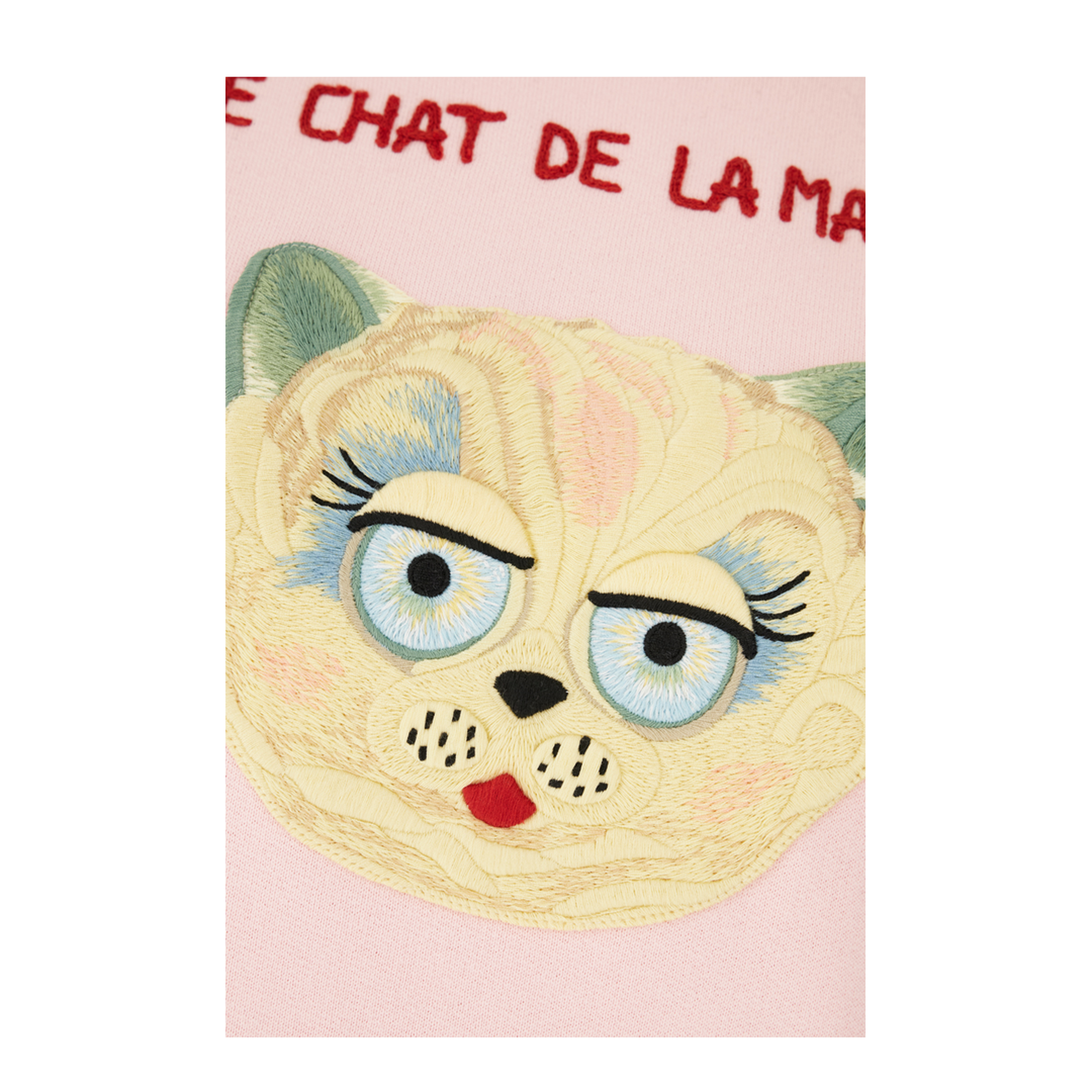 Pink Stretch Cotton Sweatshirt