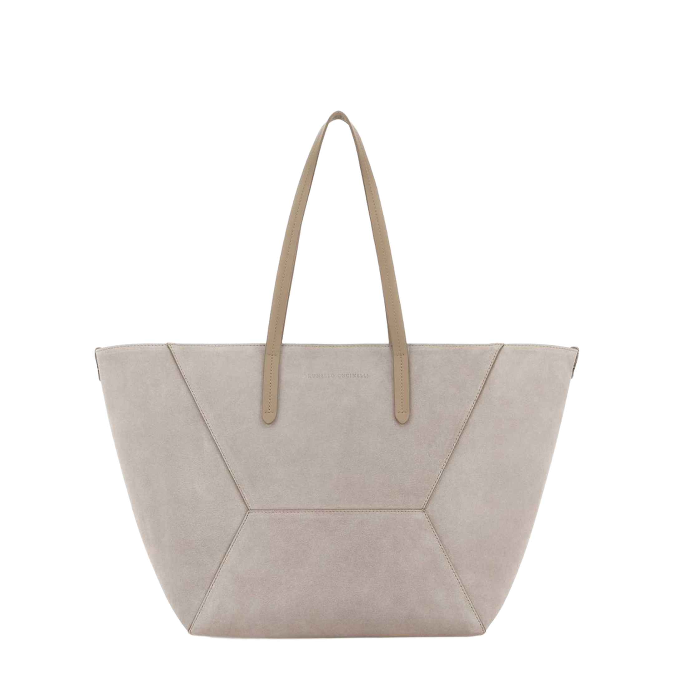 MAYFEYR - Brunello Cucinelli - Dove Grey Shopping Bag - MBDLB2571C8823