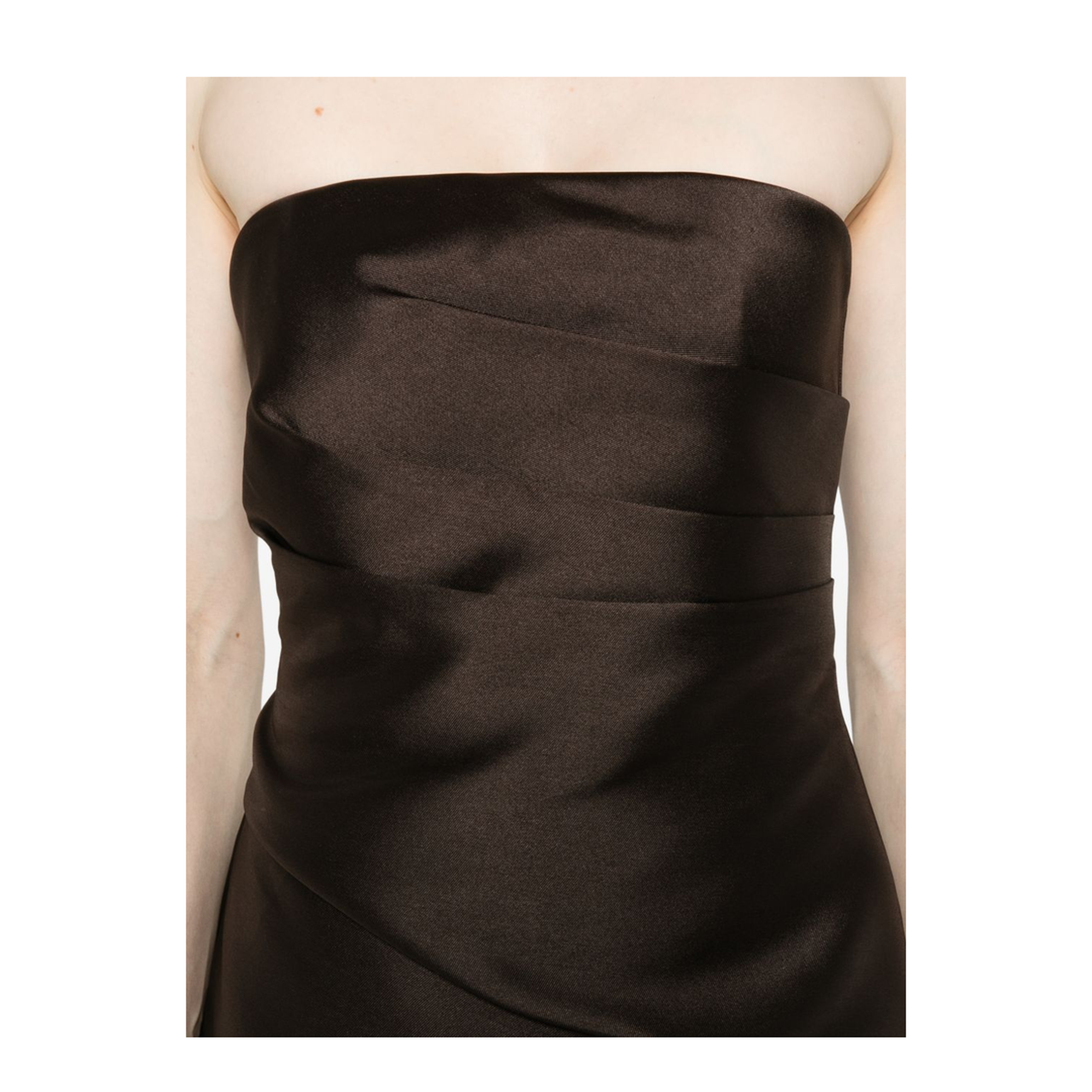 MAYFEYR - Solace London - Dresses Brown - OS47031CHESNUT