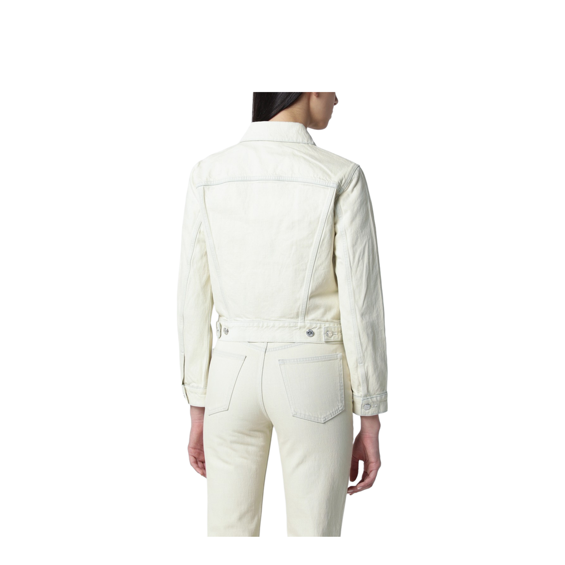 MAYFEYR - A.P.C. - White Denim Jacket - COHLB-F32028COAAF