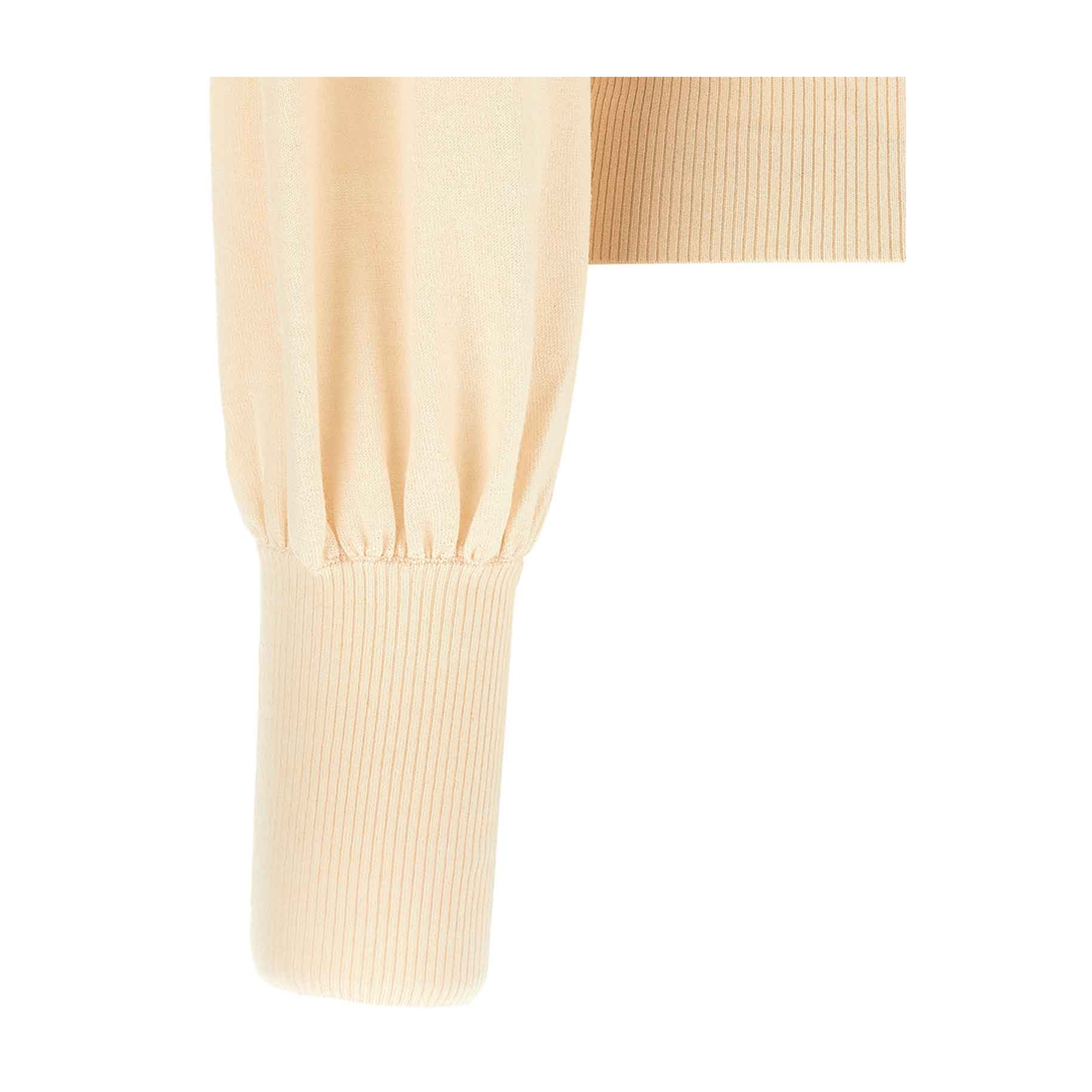 Pussybow Sweater Beige