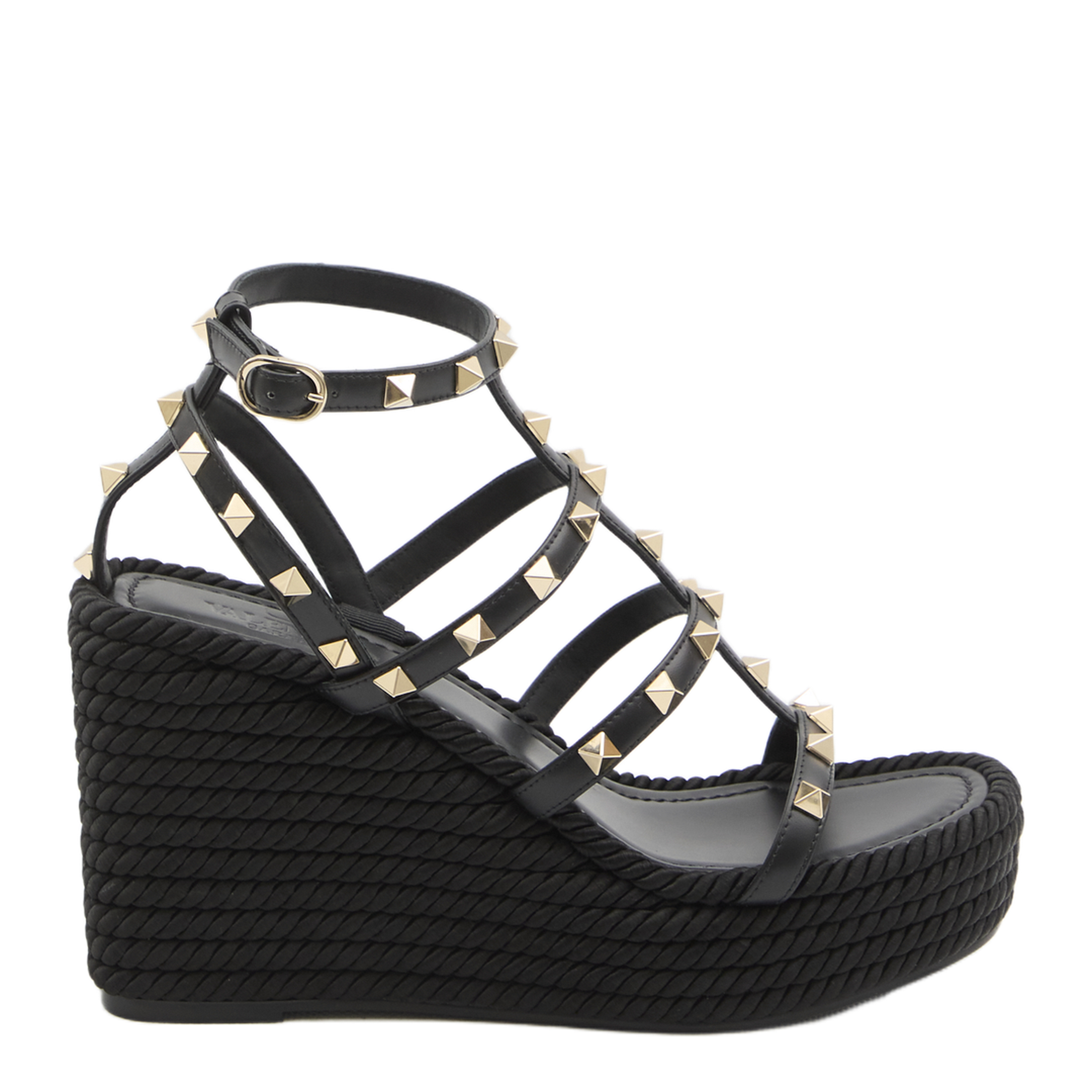Rockstud Wedge Sandal
