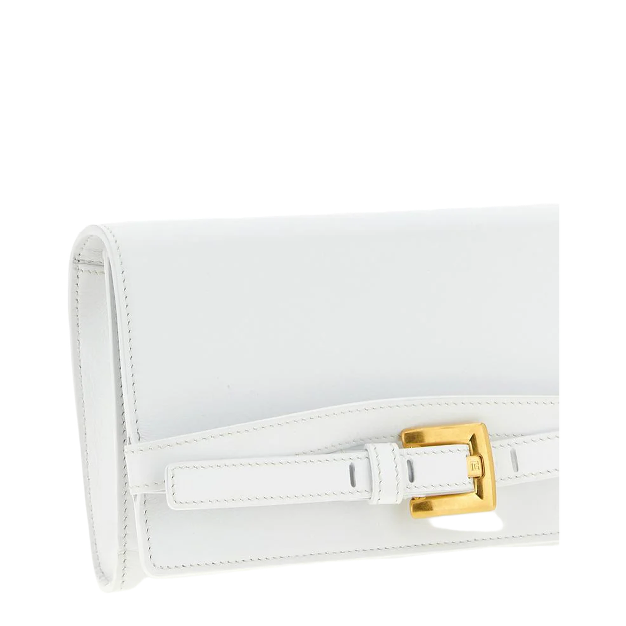 Shuffle Wallet Chain White
