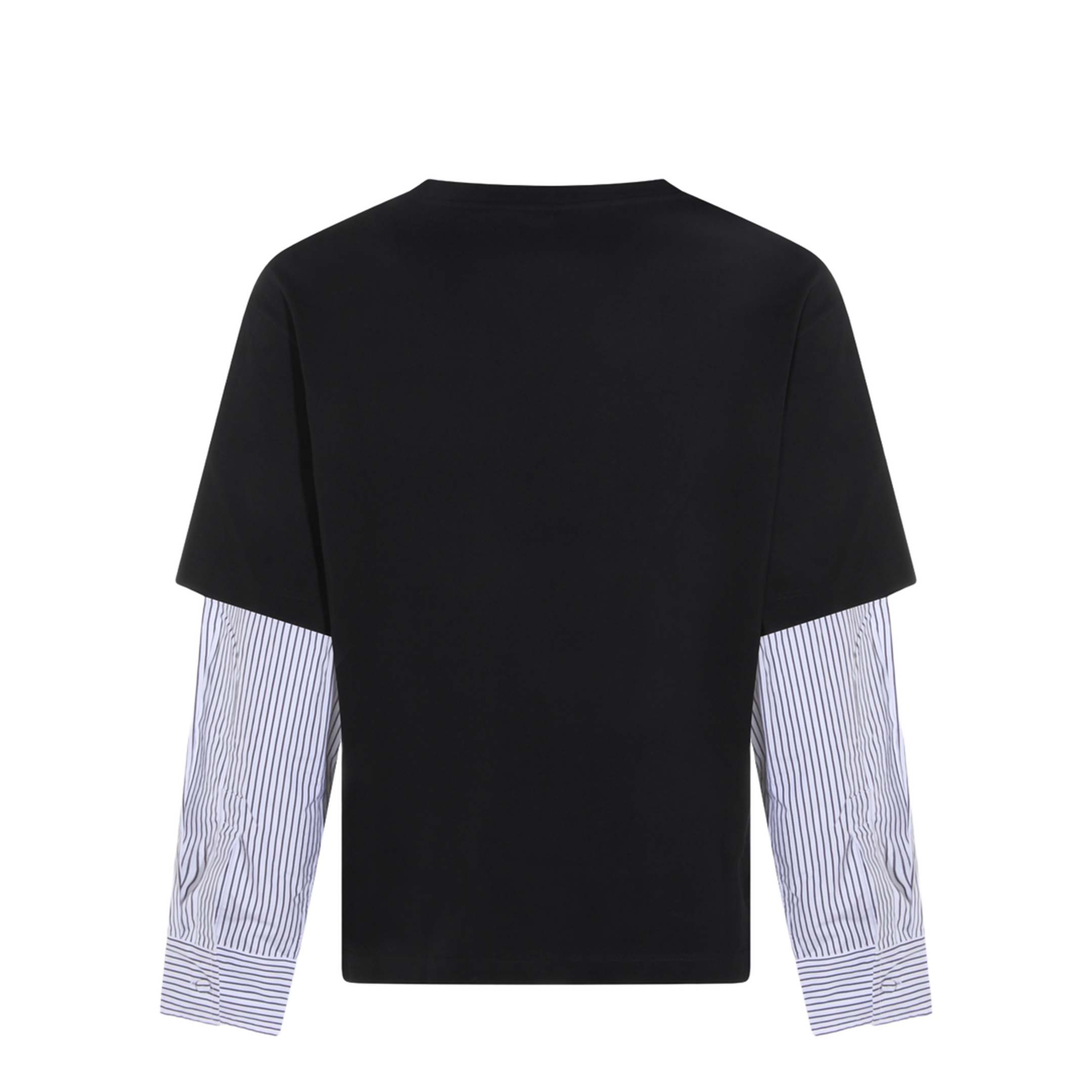 Long Sleeve Cotton Crew-Neck T-Shirt