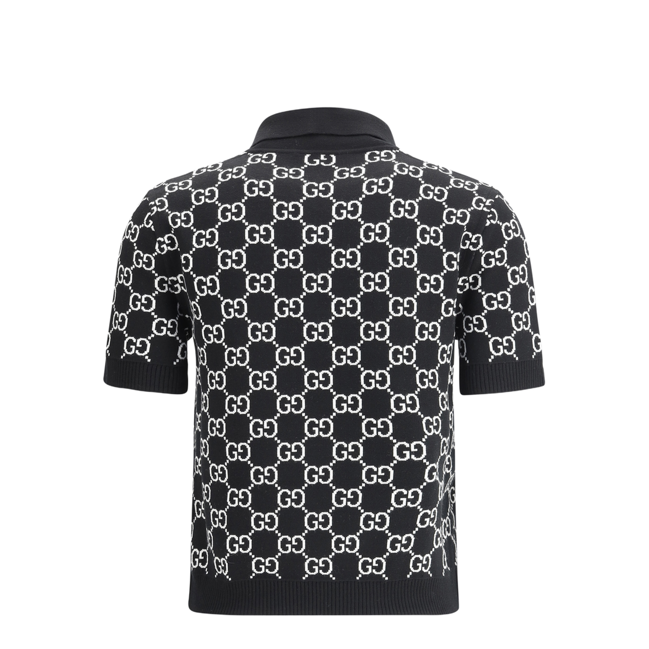 MAYFEYR - Gucci - Wool Jacquard Polo Top - 814273XKEJP