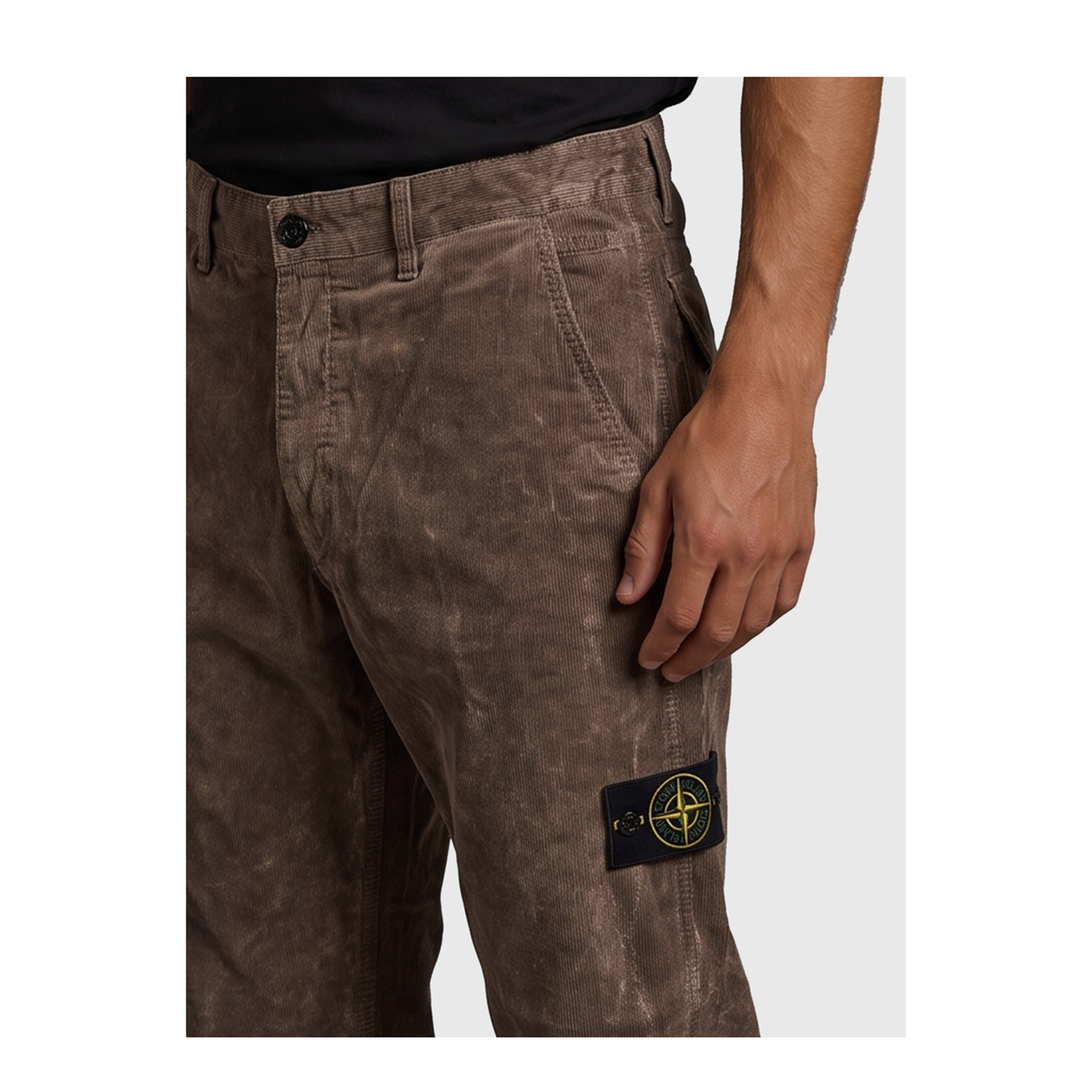 MAYFEYR - Stone Island - Lead Grey Trousers - L2S153100039S0446V0062