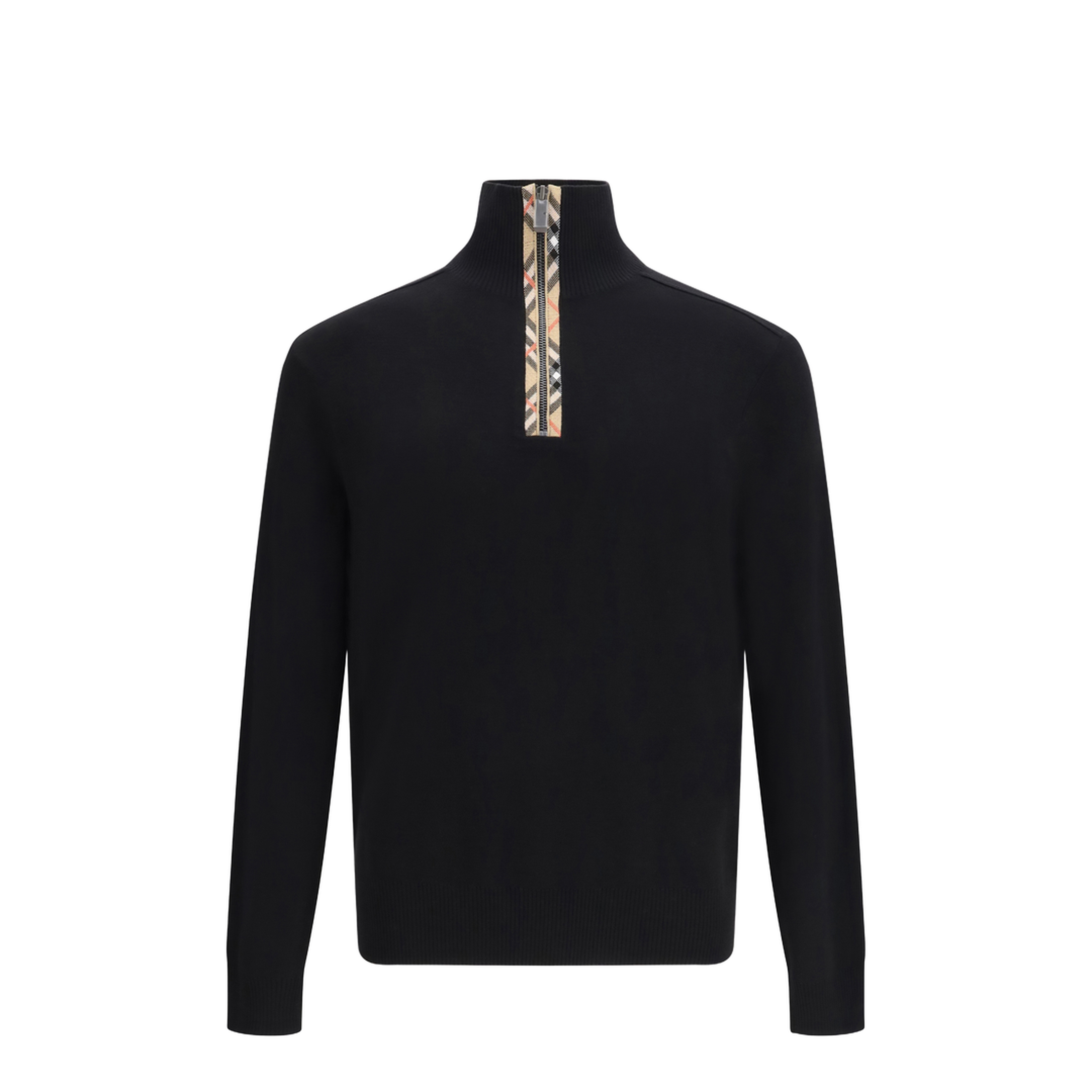 MAYFEYR - Burberry - Check Wool Sweater - 8119436