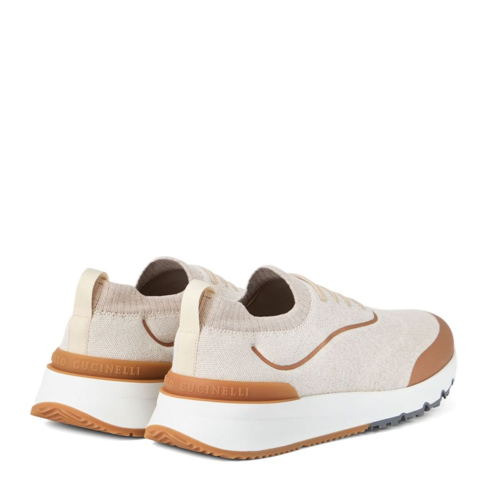 Knit Runners in Ecru