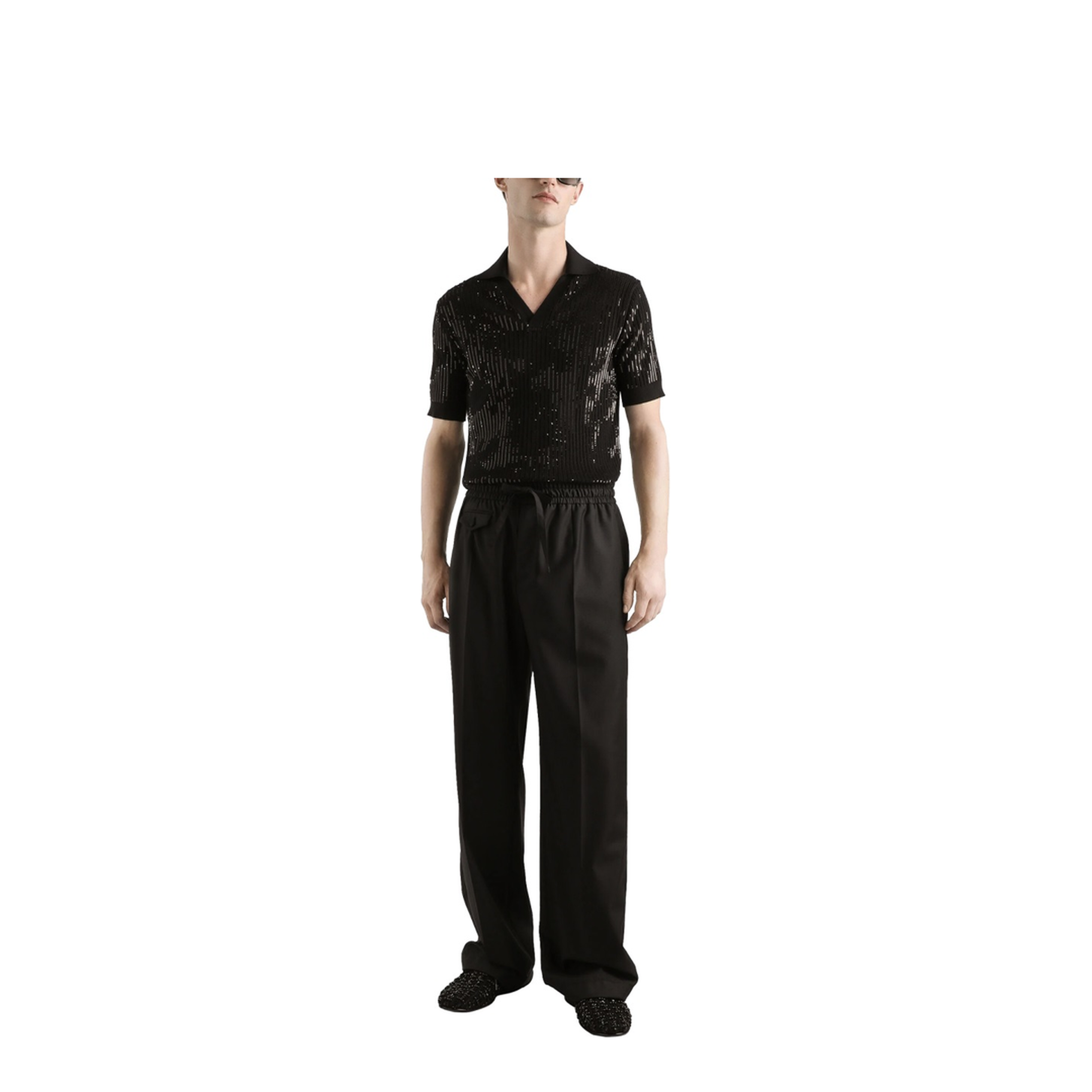 MAYFEYR - Dolce & Gabbana - Wool Knit Jogging Pants - GP1A3TFU269N0000