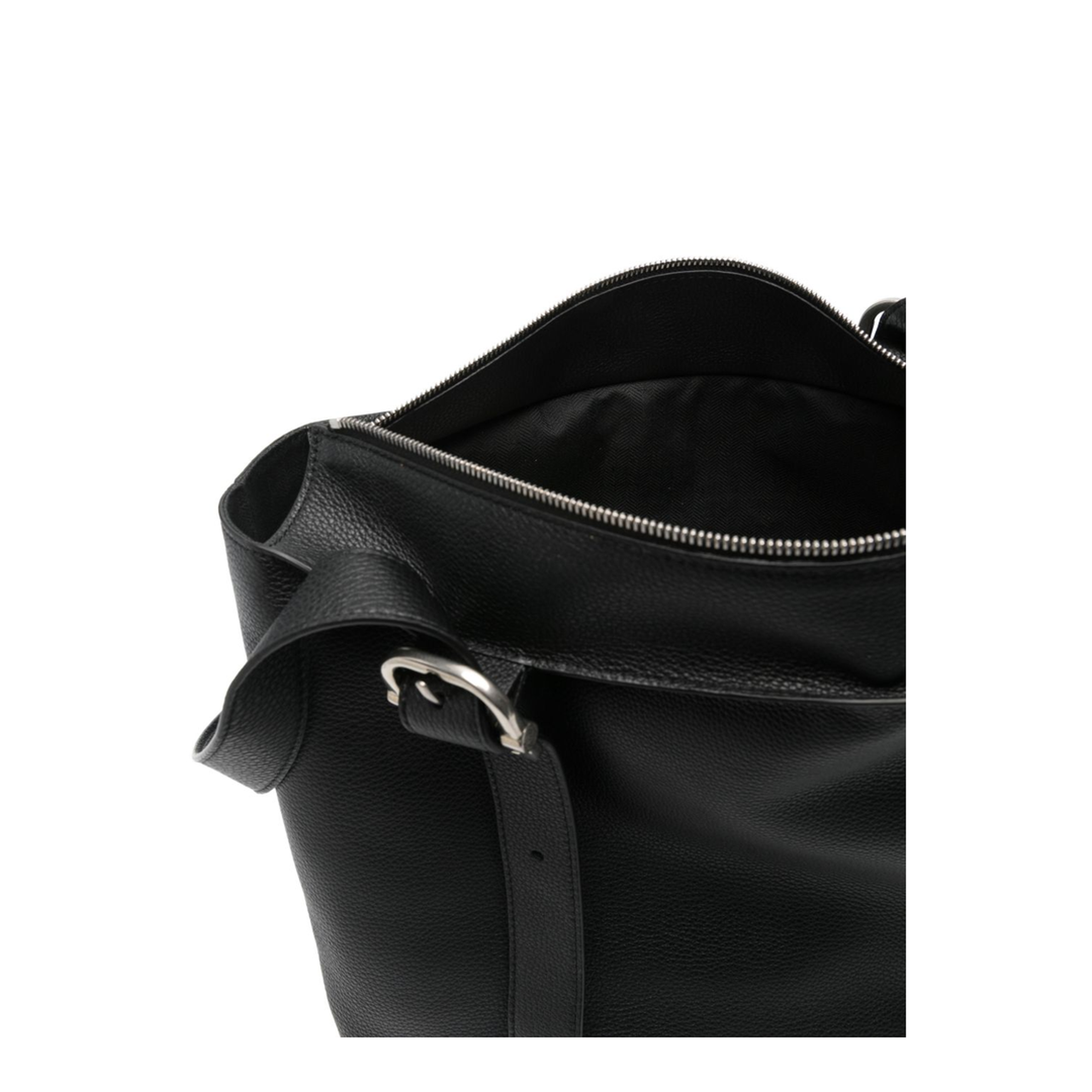 Loop Calfskin Tote - Black