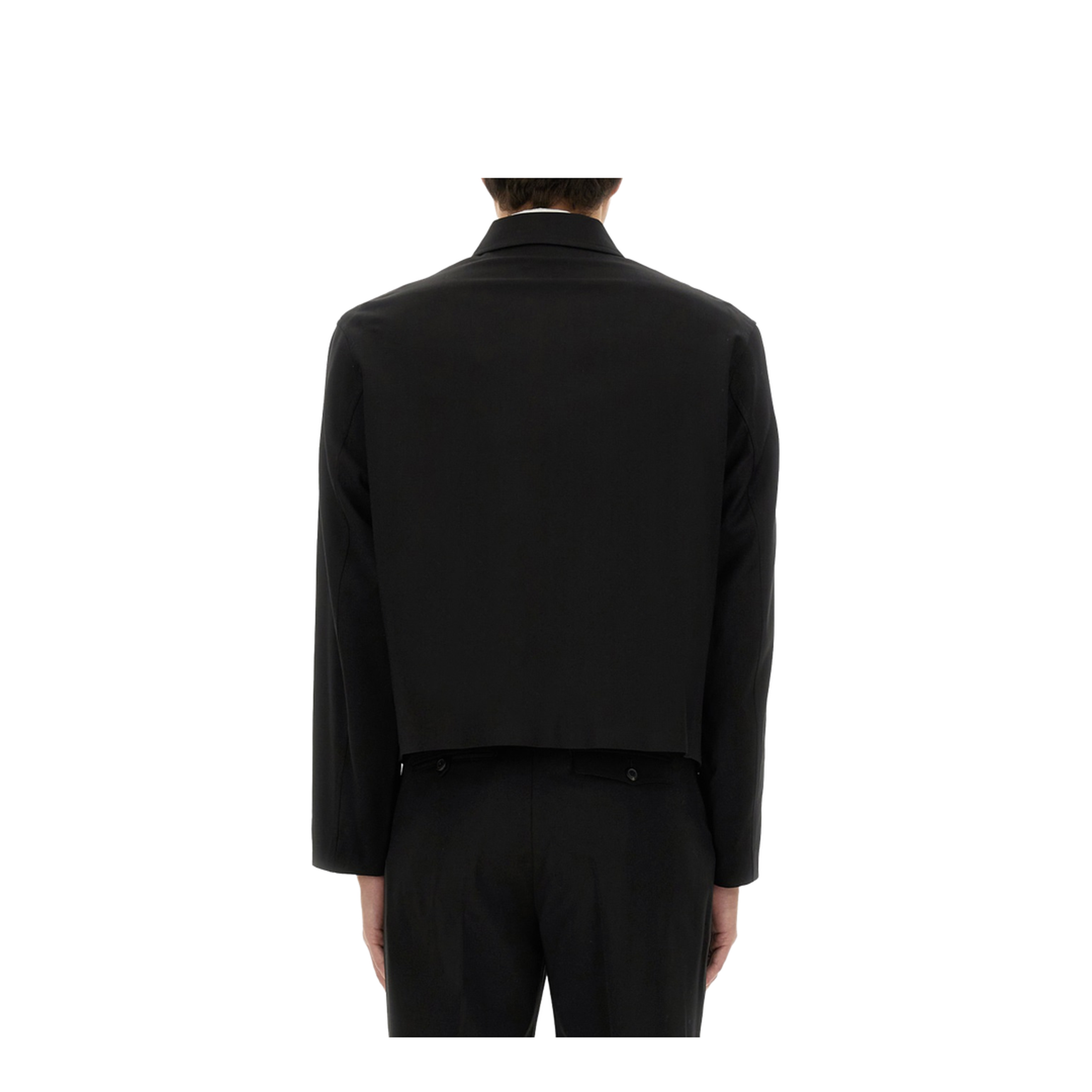 MAYFEYR - Our Legacy - Jacket With Zip - M2230MBWBLACKWORSTEDWOOL