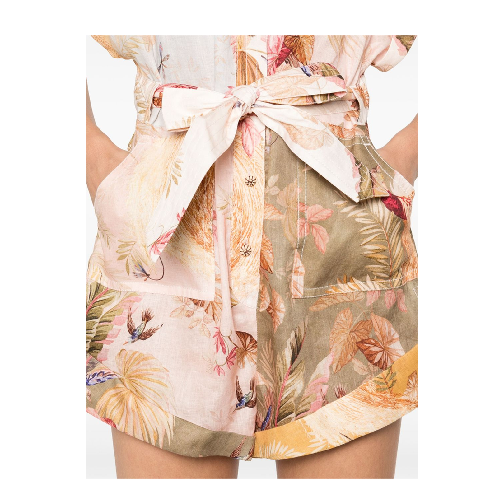 Ascension Linen Playsuit