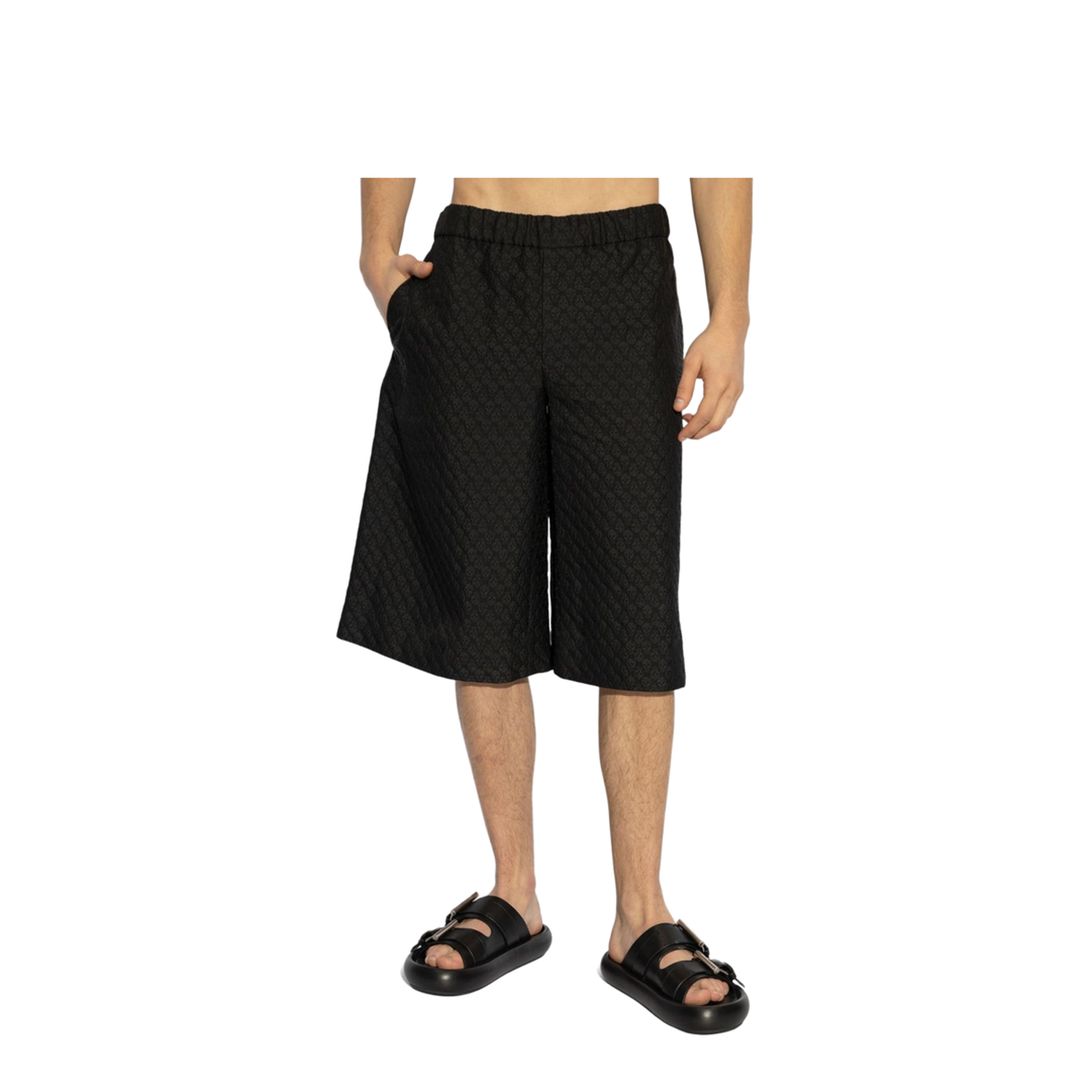 Jacquard Skull Shorts