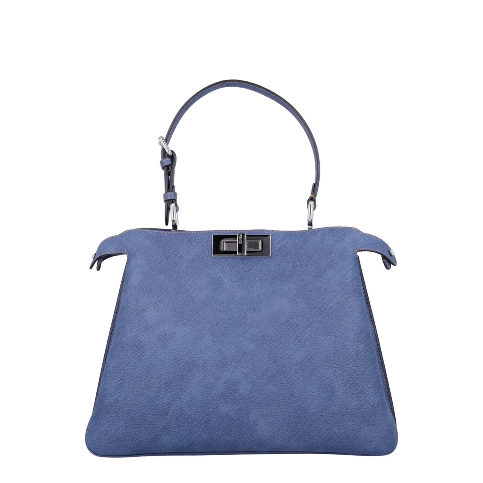Peekaboo Soft Medium Cuoio Romano Leather Blue