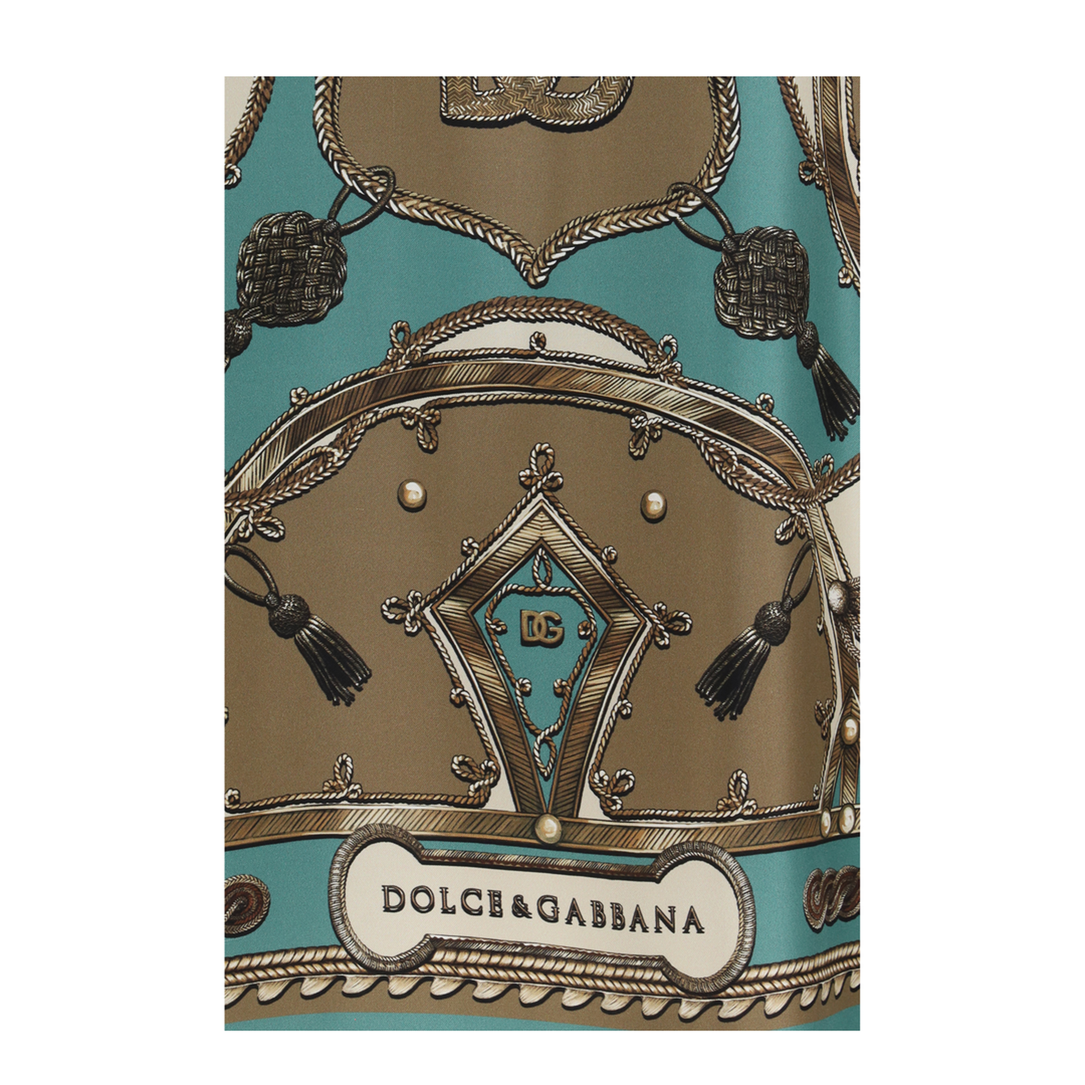 MAYFEYR - Dolce & Gabbana - Hawaii Shirt In Washed Silk Twill With Cargo Print - G5JH9THI12C