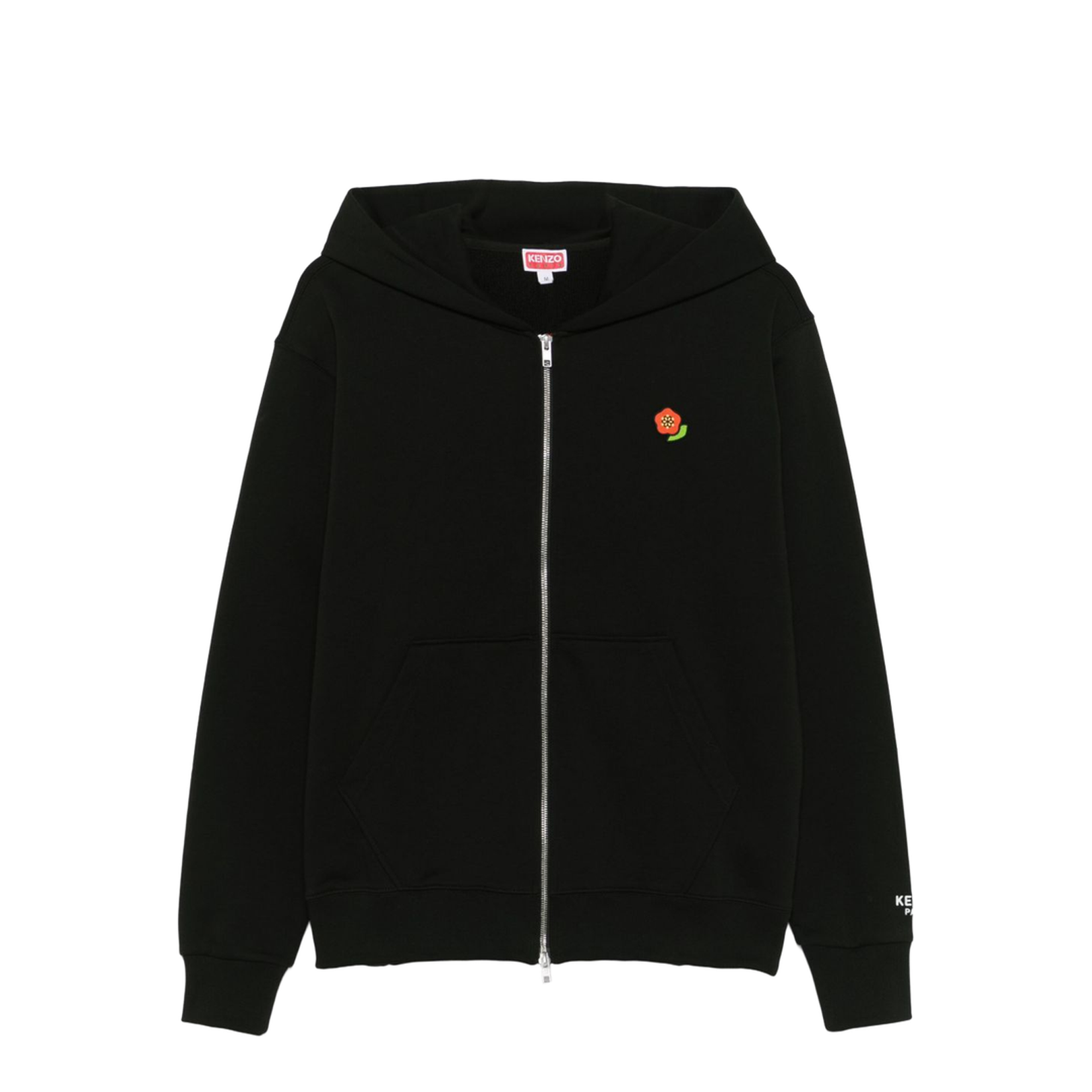 Pop Embroidered Zipped Hoodie