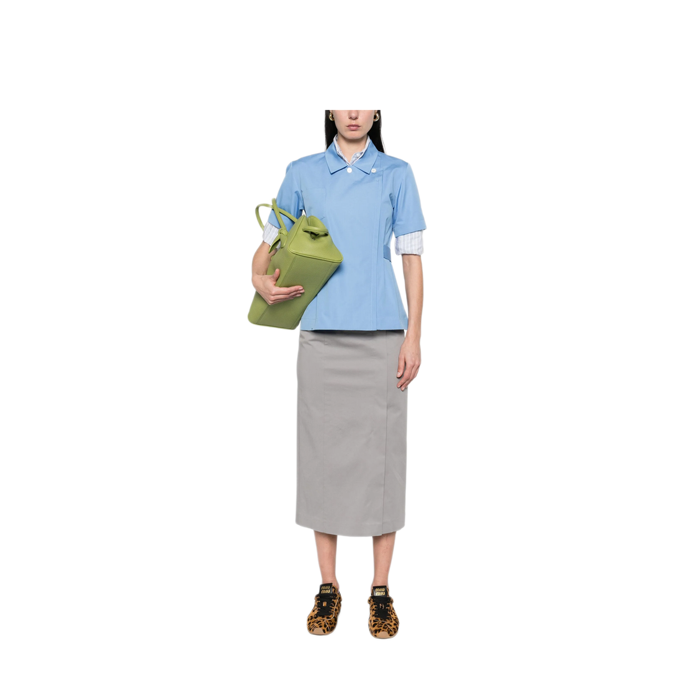 MAYFEYR - Miu Miu - Canvas Shirt - MK1934SOOO1BMSF0013
