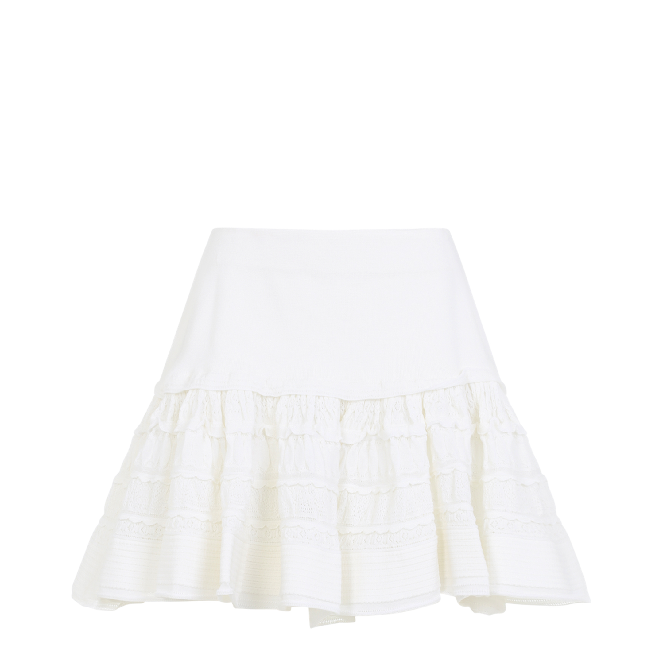 MAYFEYR - Alaia - Ruffle Mini Skirt - AA9J2480K164C