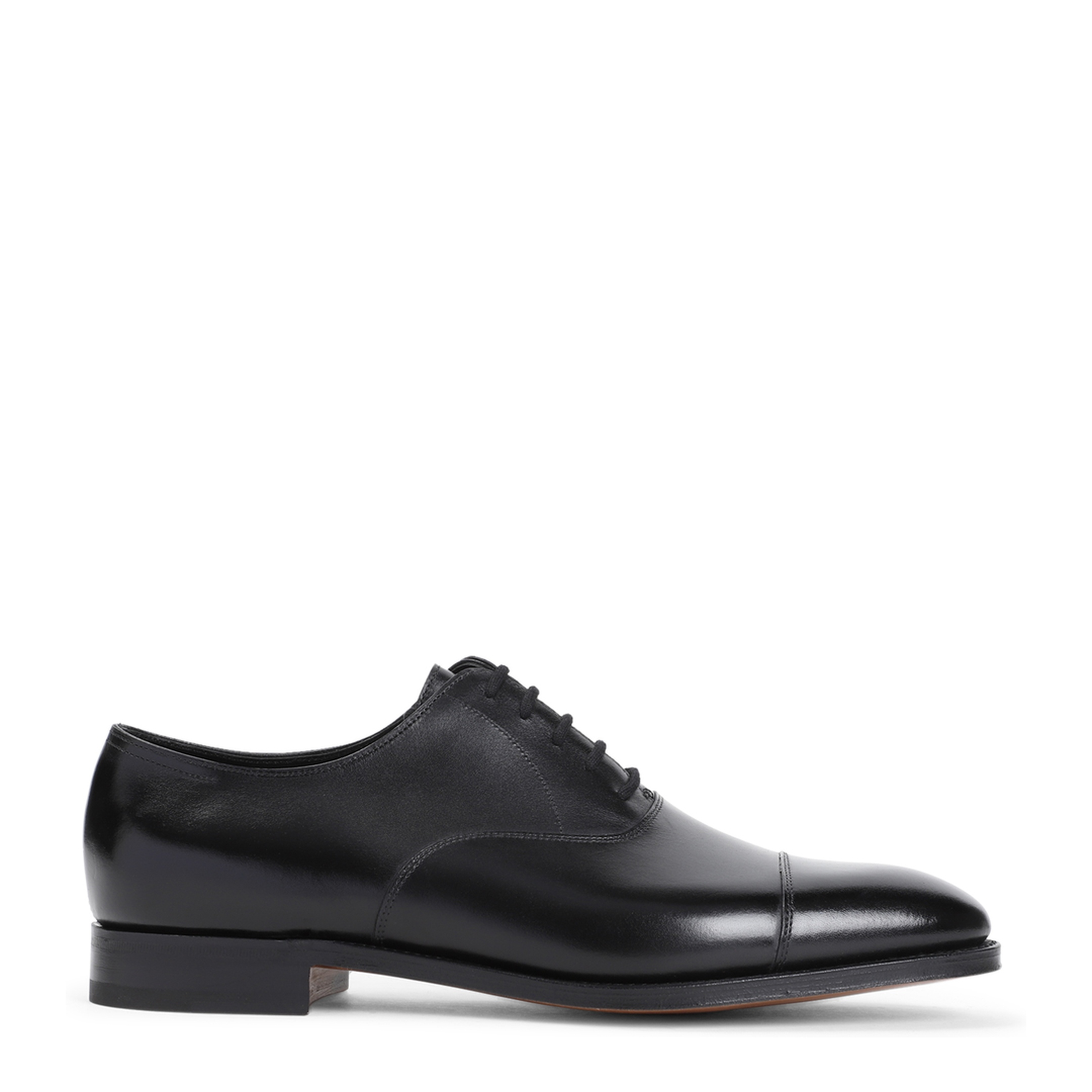 MAYFEYR - John Lobb - City Ii Black Calf Leather Oxfords - 008031L1R