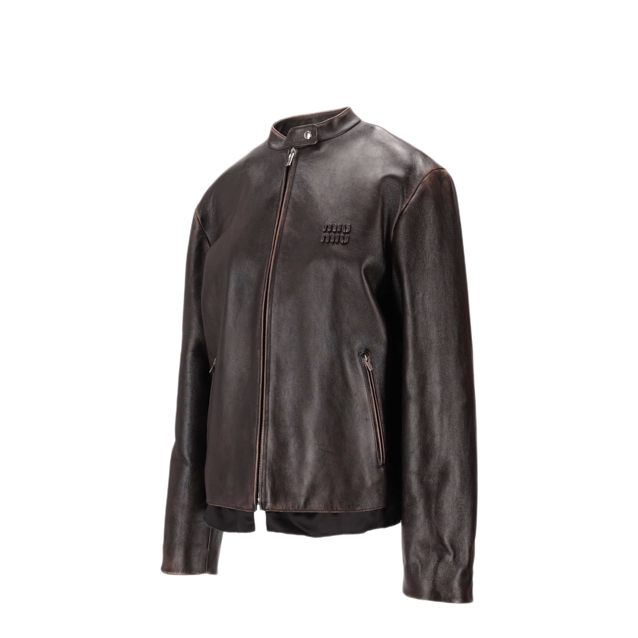 MAYFEYR - Miu Miu - Leather Nappa Old Cap - MPV957SOOO1134F0201