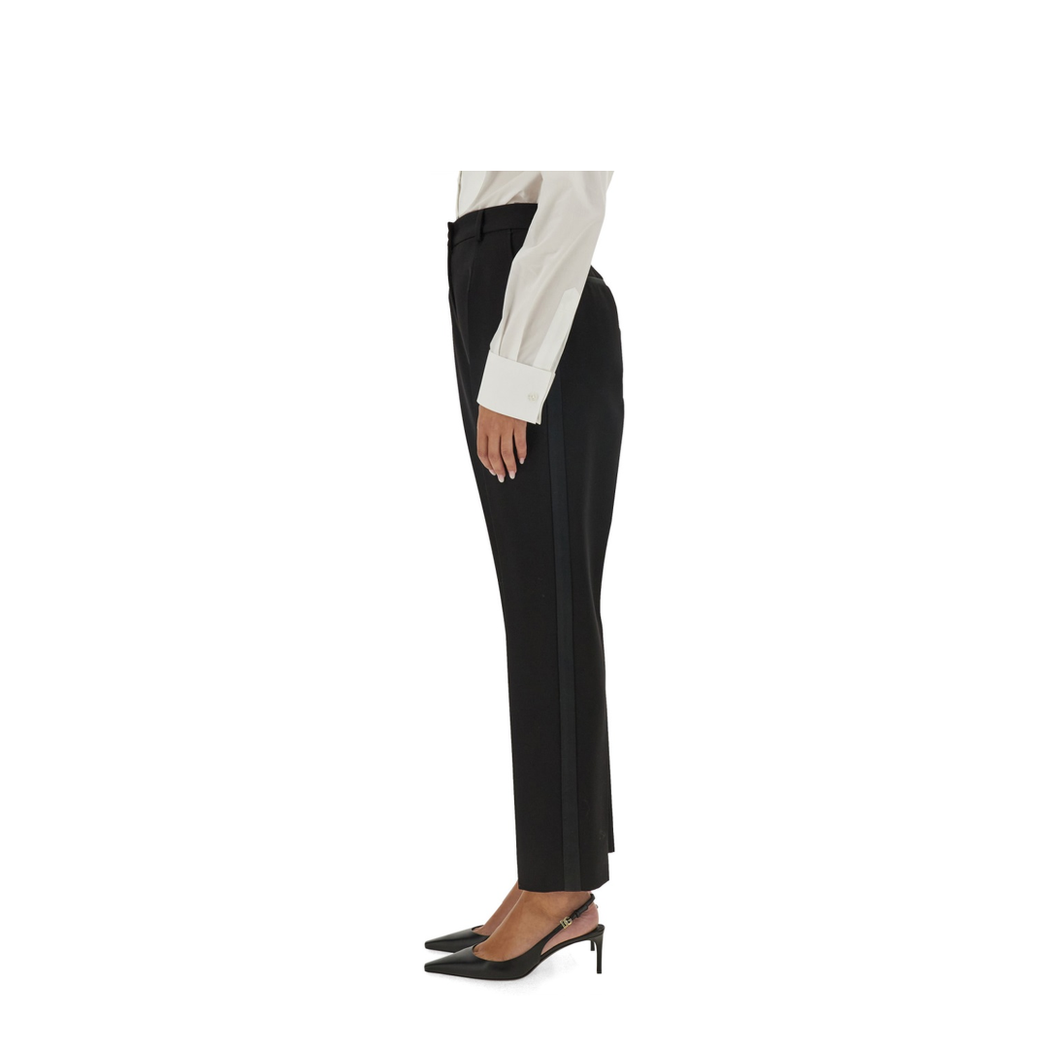 MAYFEYR - Dolce & Gabbana - Tailored Tuxedo Pants - FTAM0TFU21EN0000