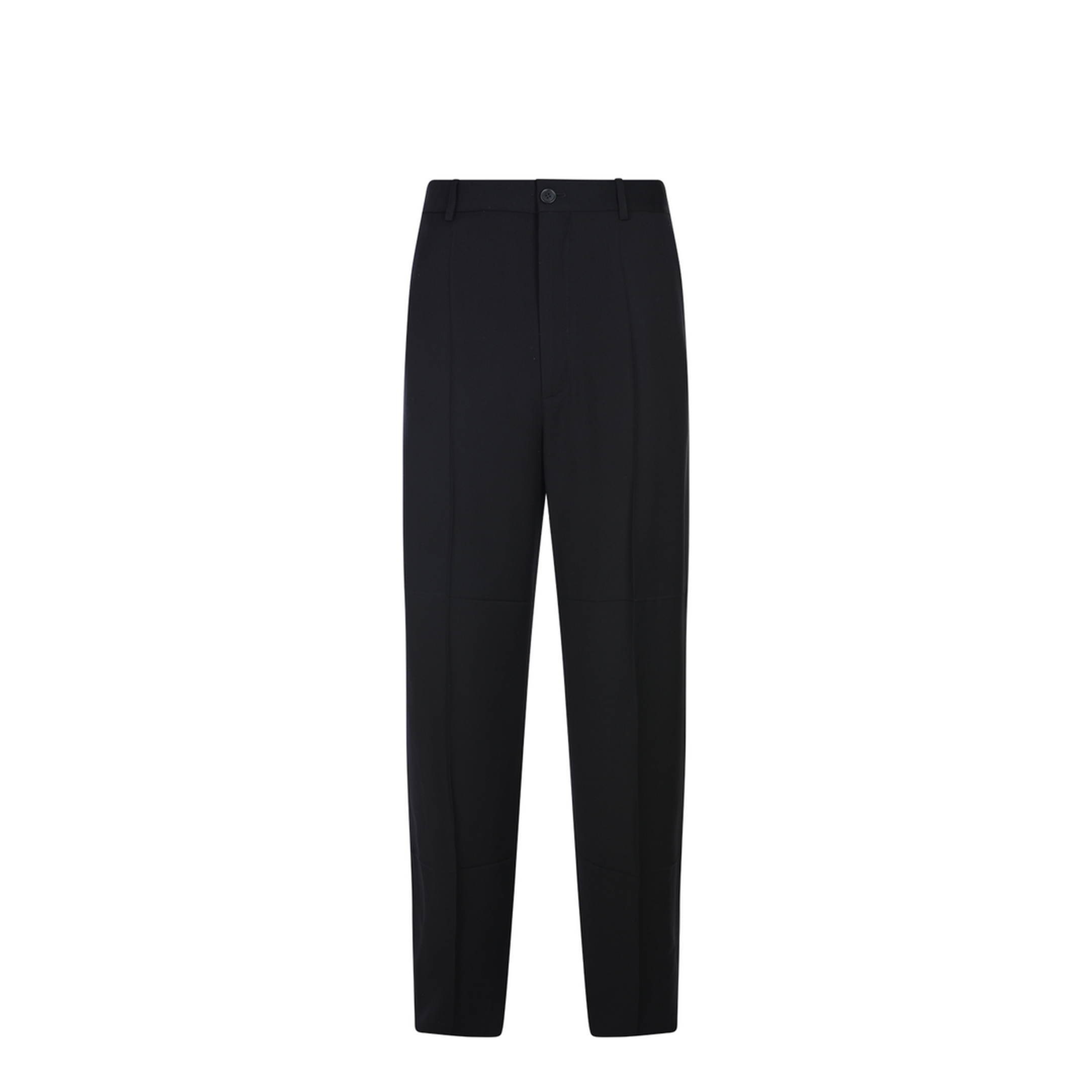 Wool Blend Tailored Pants