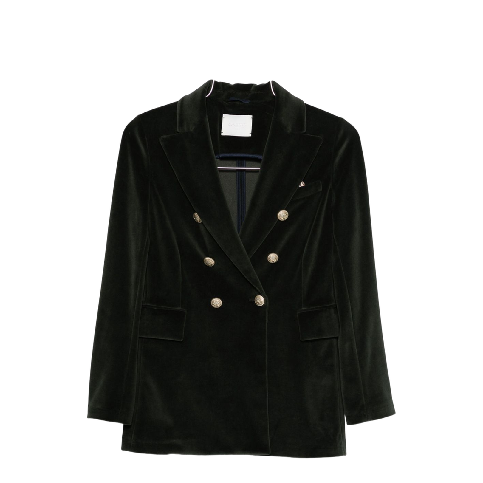Cotton Double-Breasted Jacket