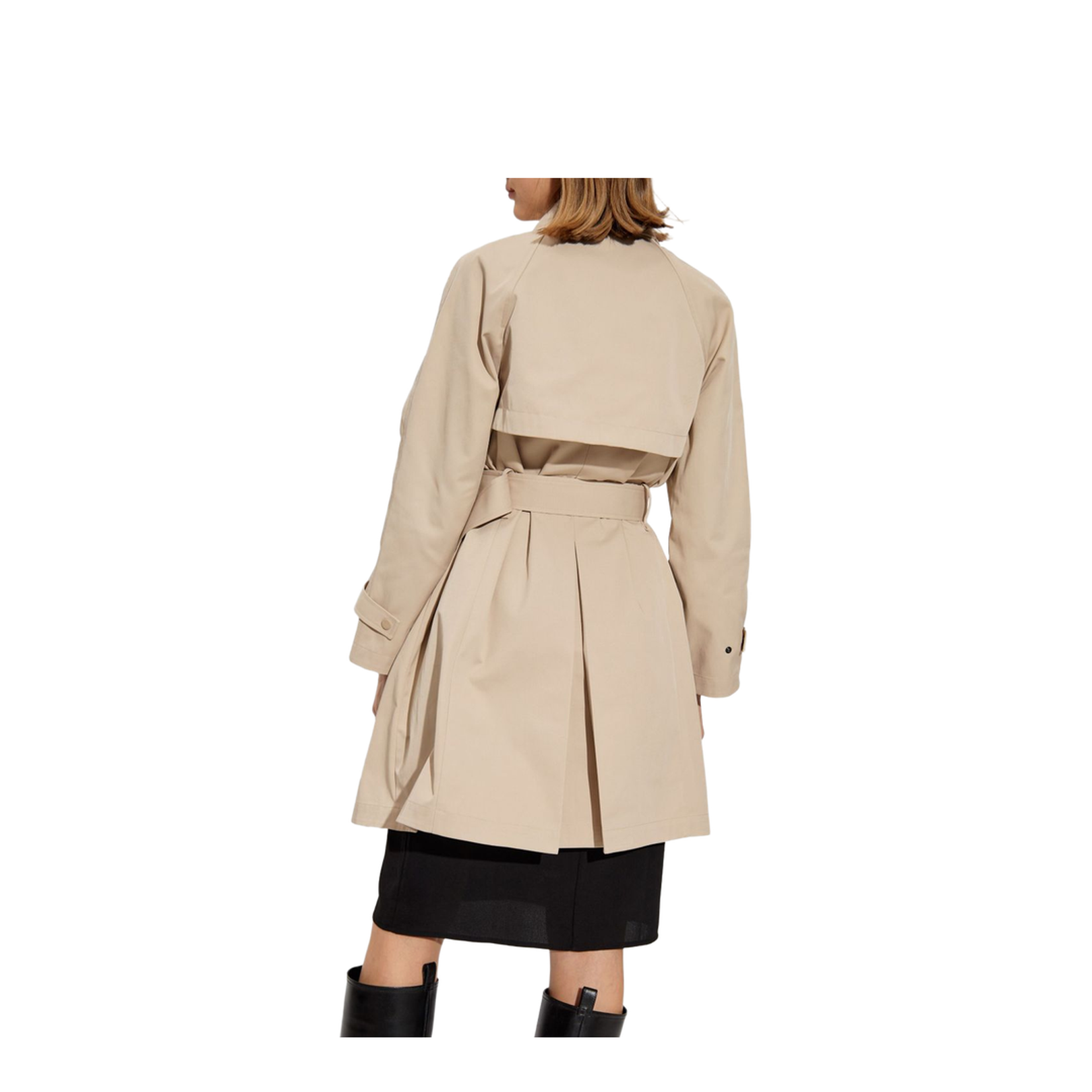 Cotton Blend Trench Coat