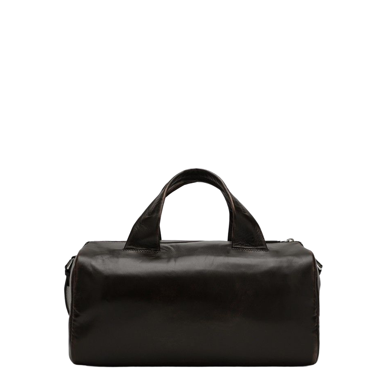 Small Brown Leather Travel Bag