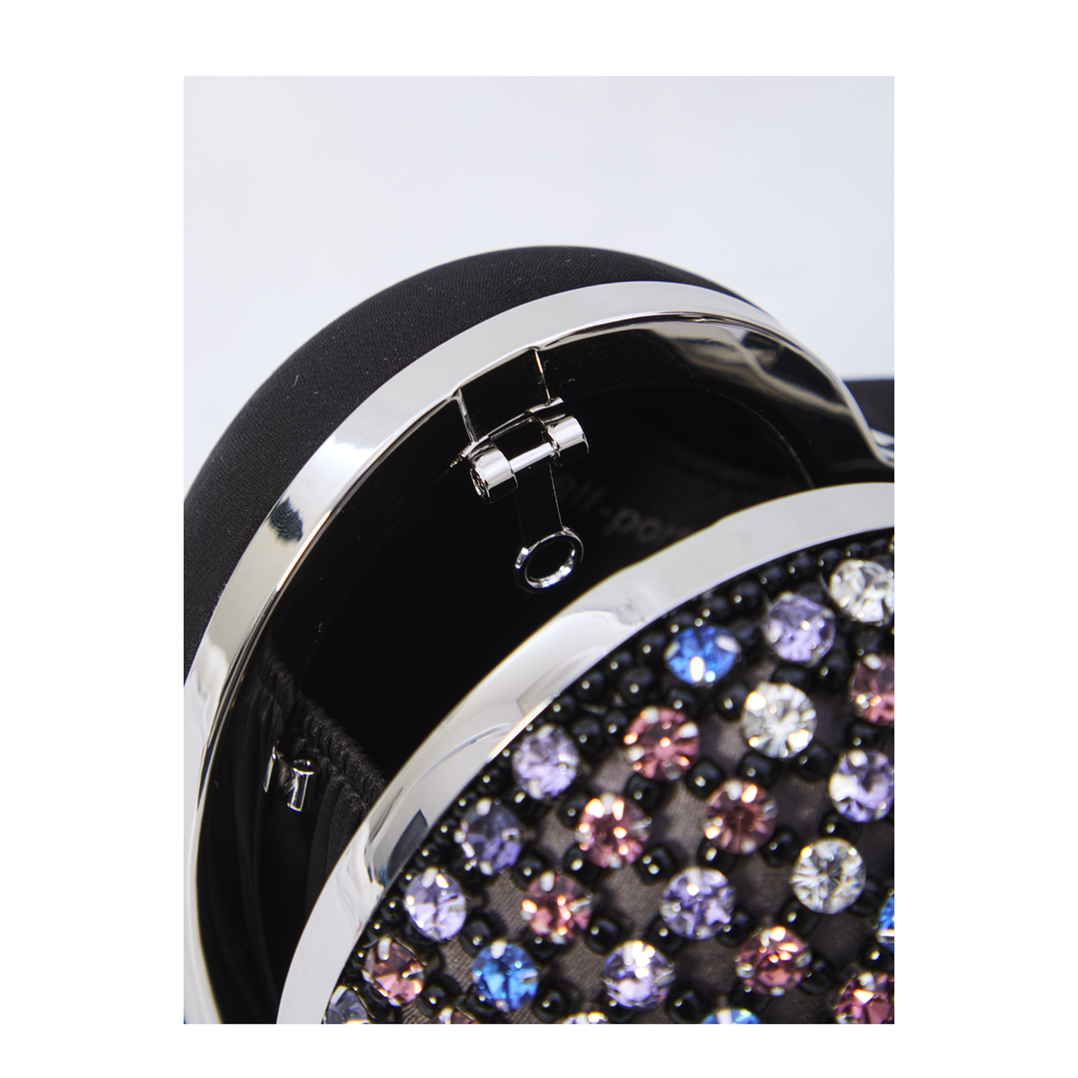 MAYFEYR - Self Portrait - Multi Crystal Heart Clutch Bag - RS26307AMULTICOLOR