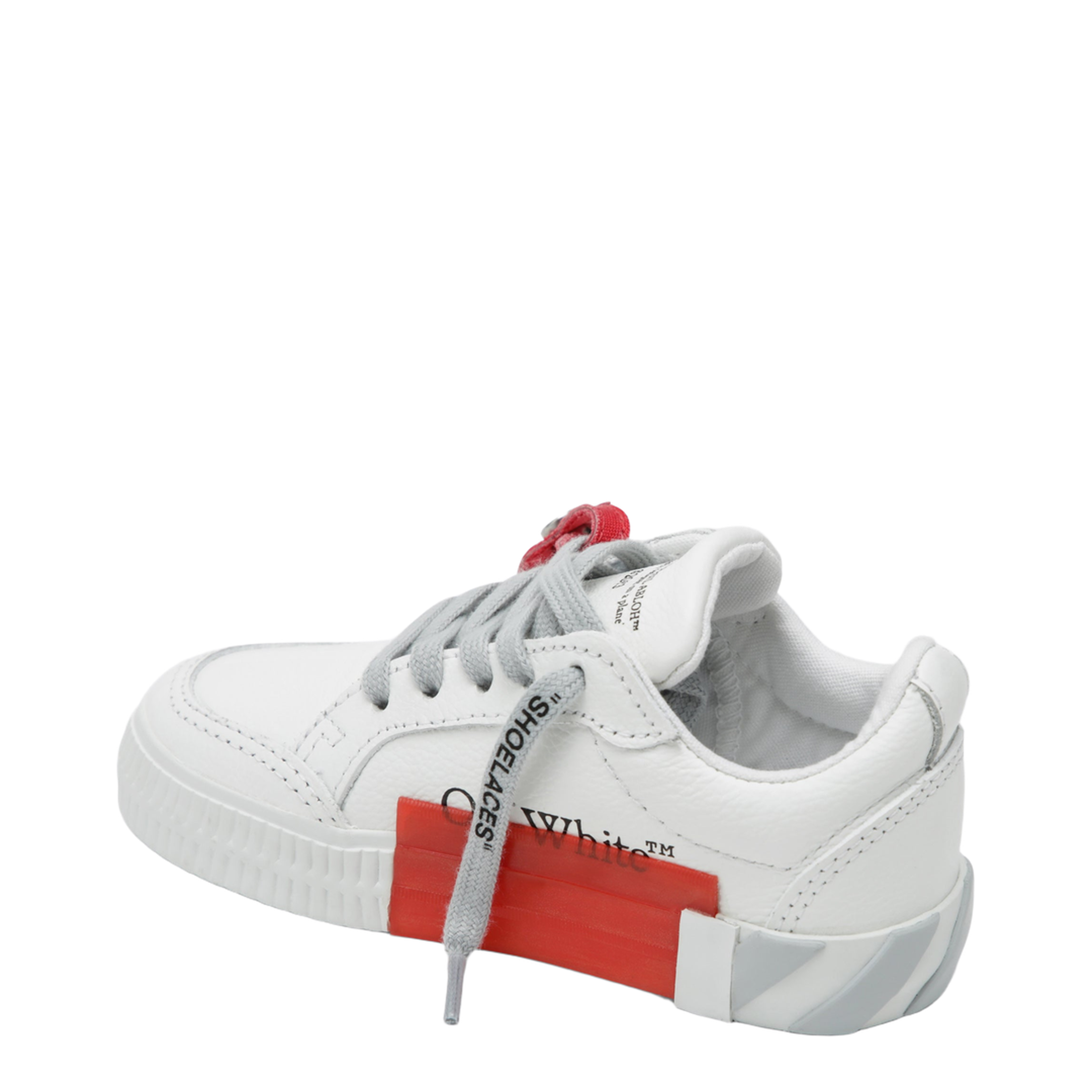 MAYFEYR - - Vulcanized Sneakers In White Grey Red - OBIA003S26LEA0010105