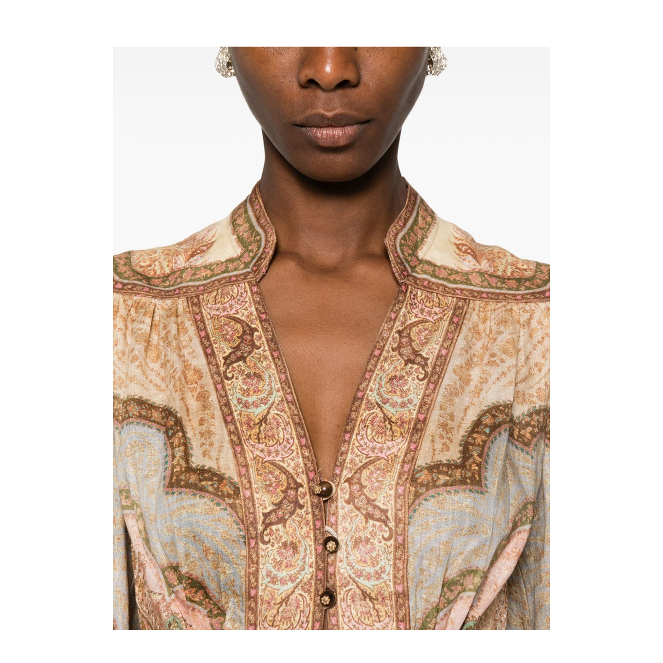 Women Dress Deep V Neckline