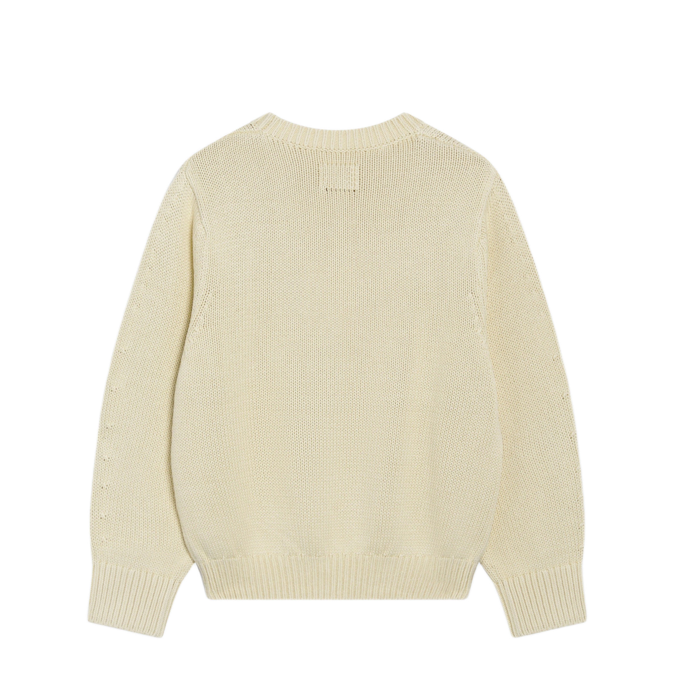 MAYFEYR - Toteme - Oversized Crewneck Sweater In Cream Cotton - 263-WRT0851YA0294380